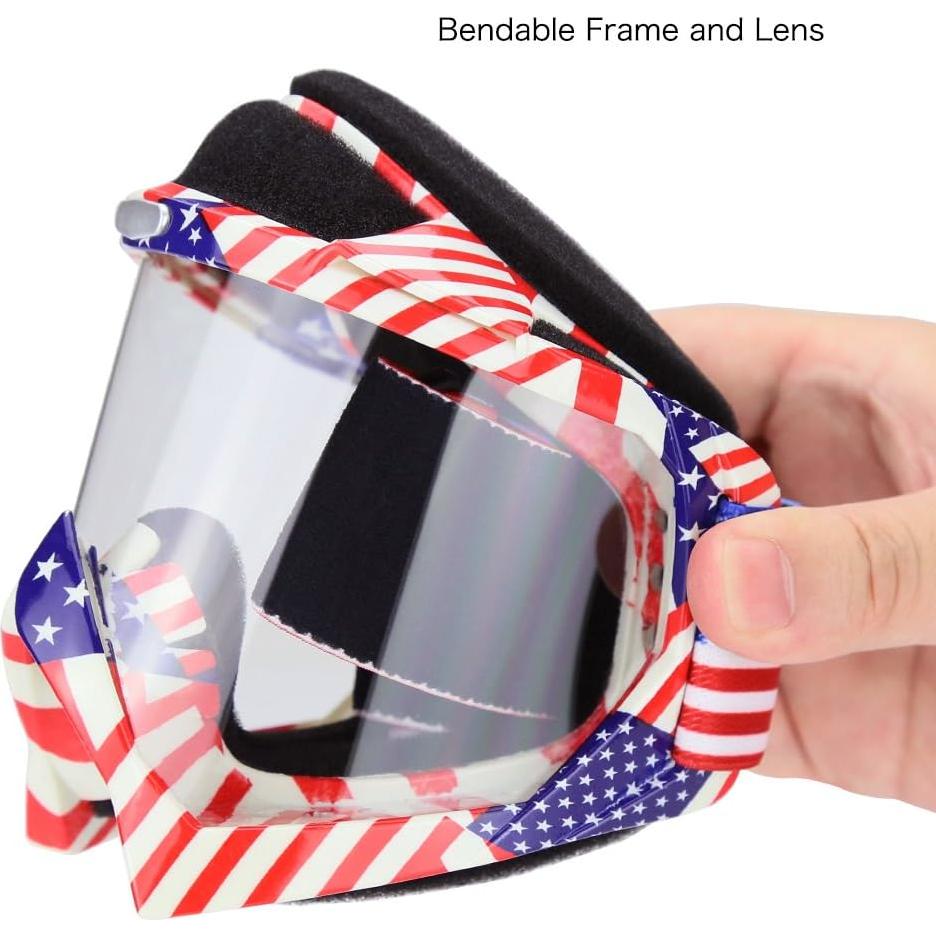 Gafas de Motocross JAMIEWIN con Lente Clara y Antivaho