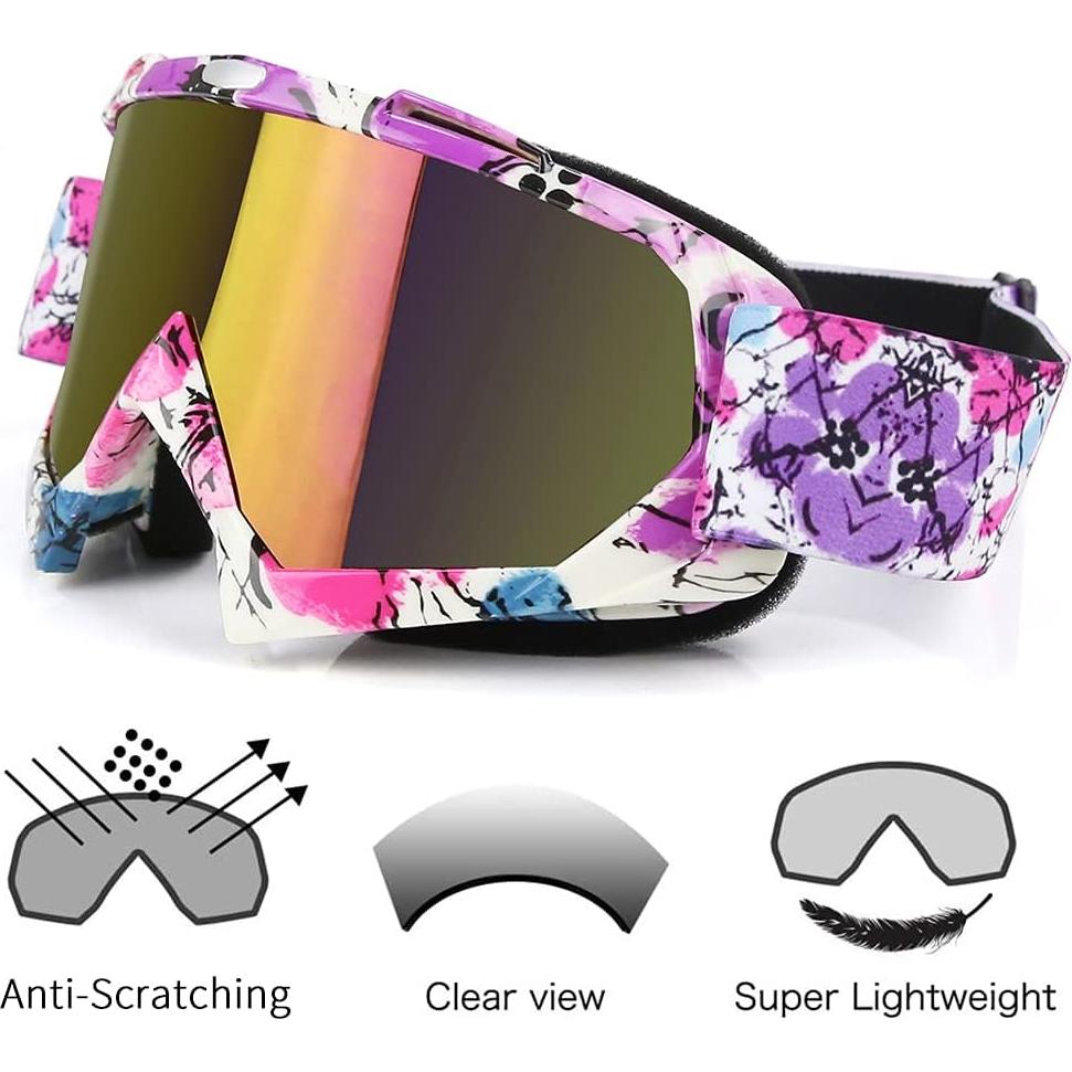 Gafas de Motocross JAMIEWIN C42 Anti UV y Anti Niebla