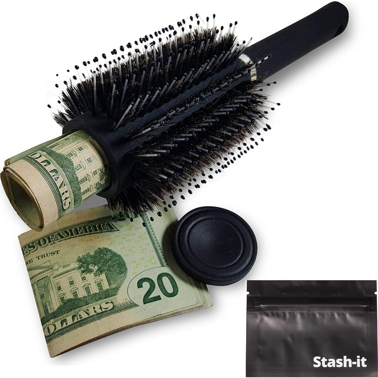 Cepillo de Cabello Stash-it con Caja Secreta 22,6x8,6cm