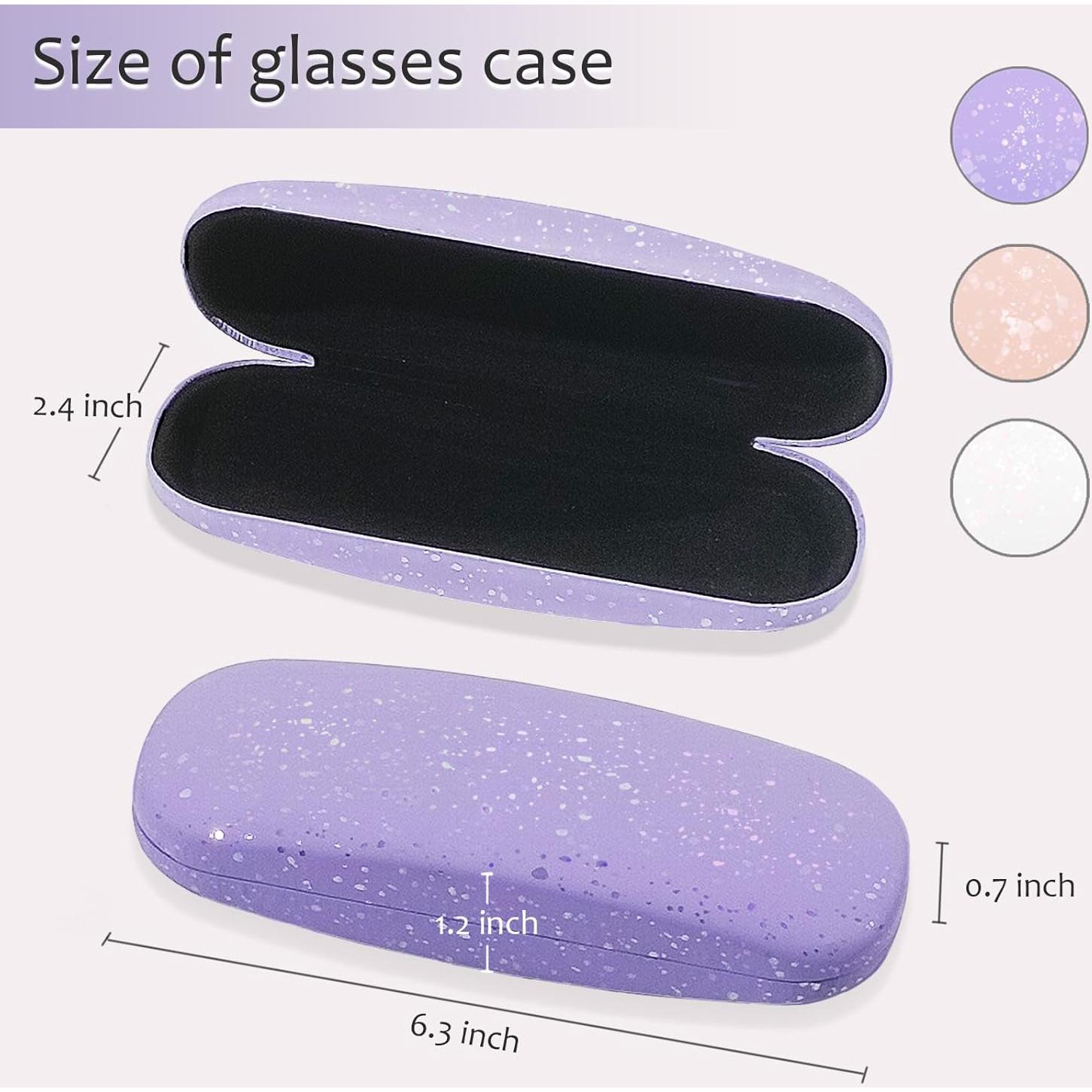 Estuche Duro para Gafas HSYMQ 3PCS Colores Variados