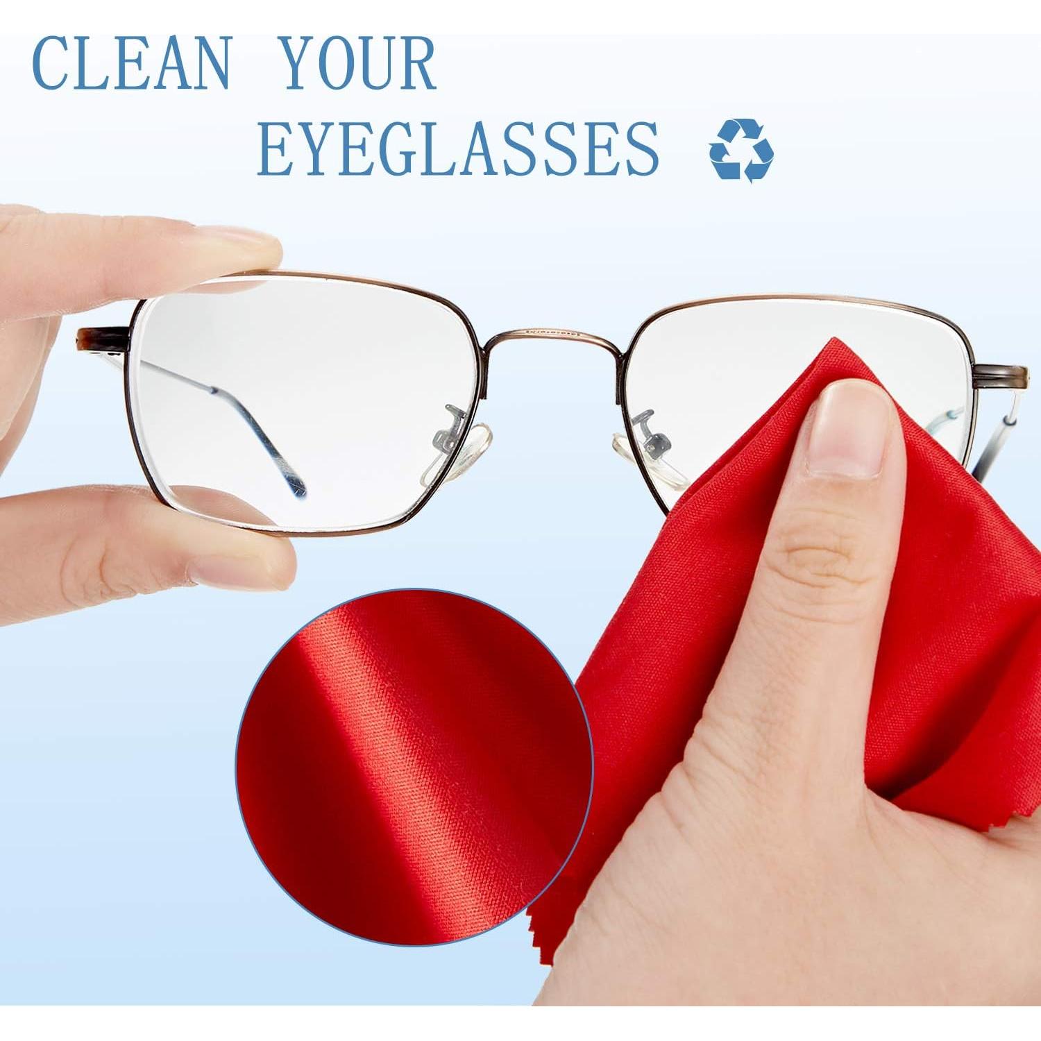 Paño de Microfibra Frienda 50 Pcs 18x15 cm Limpieza Gafas