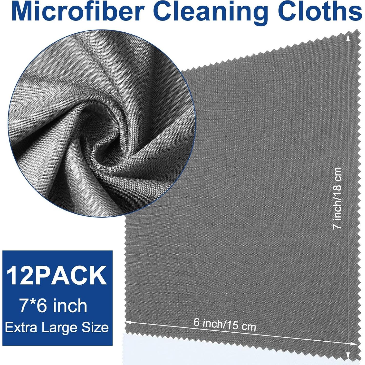 Paño de Microfibra Frienda 50 Pcs 18x15 cm Gris Oscuro