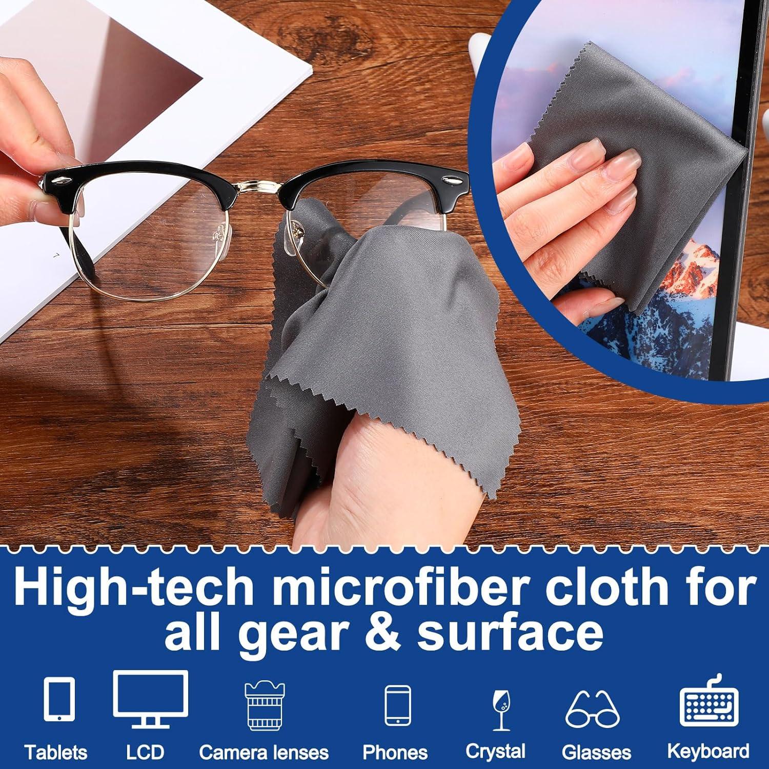 Paño de Microfibra Frienda 50 Pcs 18x15 cm Gris Oscuro