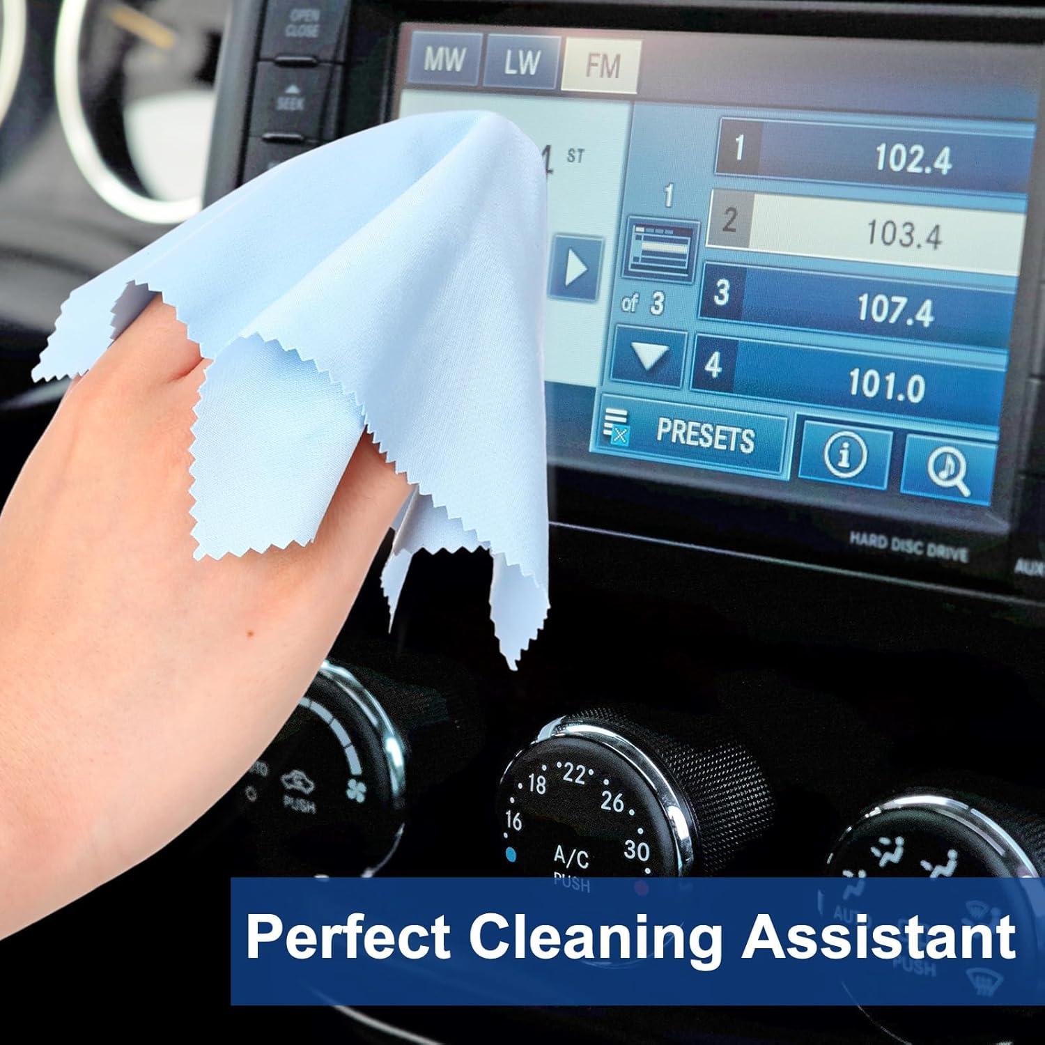 Paño de Microfibra Frienda 50 Pcs 18x15 cm Azul