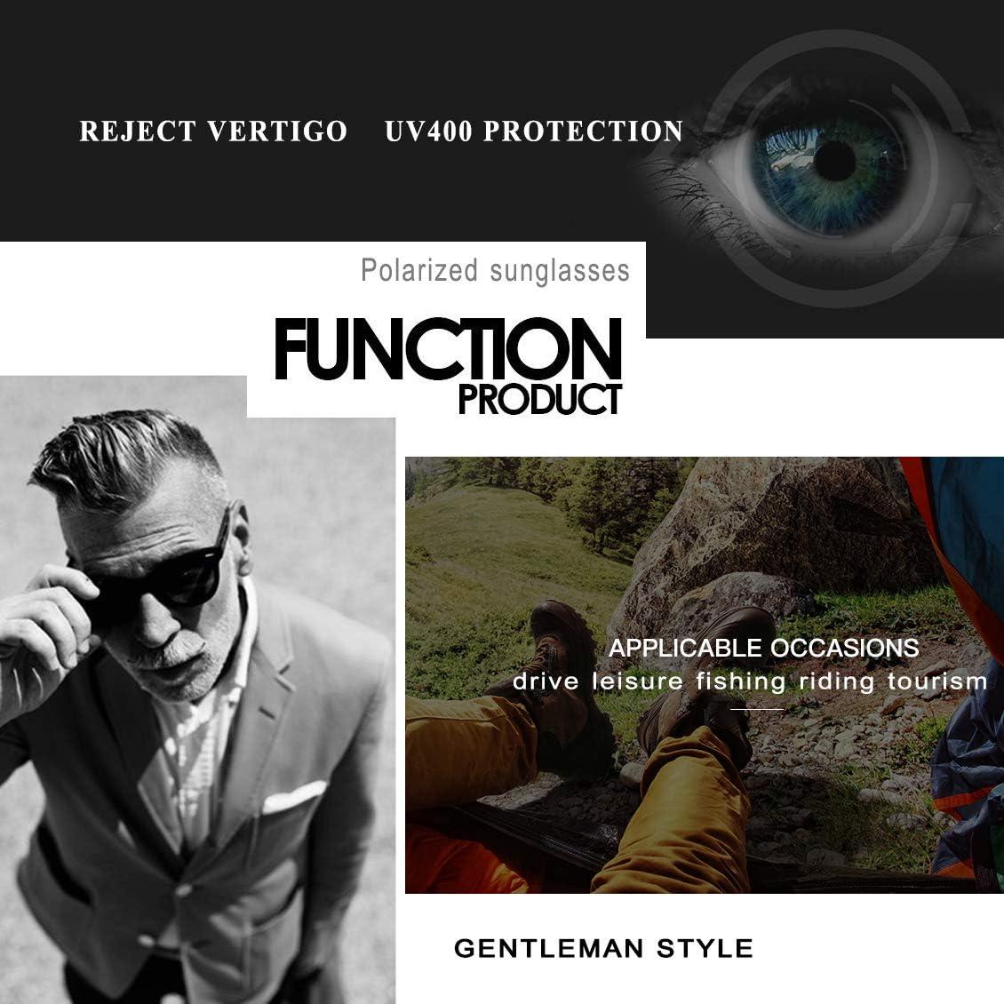 Gafas de sol FEIDUSUN polarizadas UV400 para hombres y mujeres