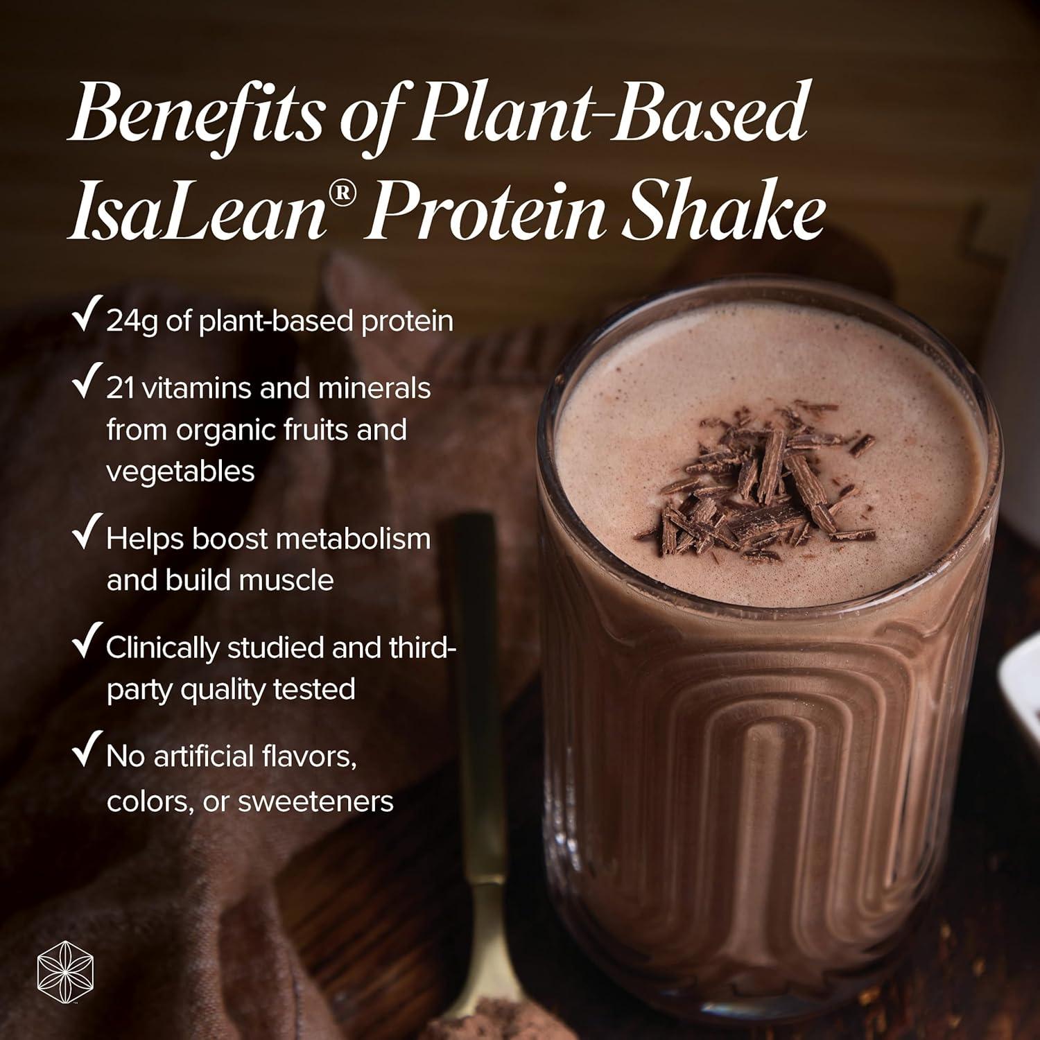 Batido de Proteína IsaLean Isagenix Chocolate 785 g - Vegano