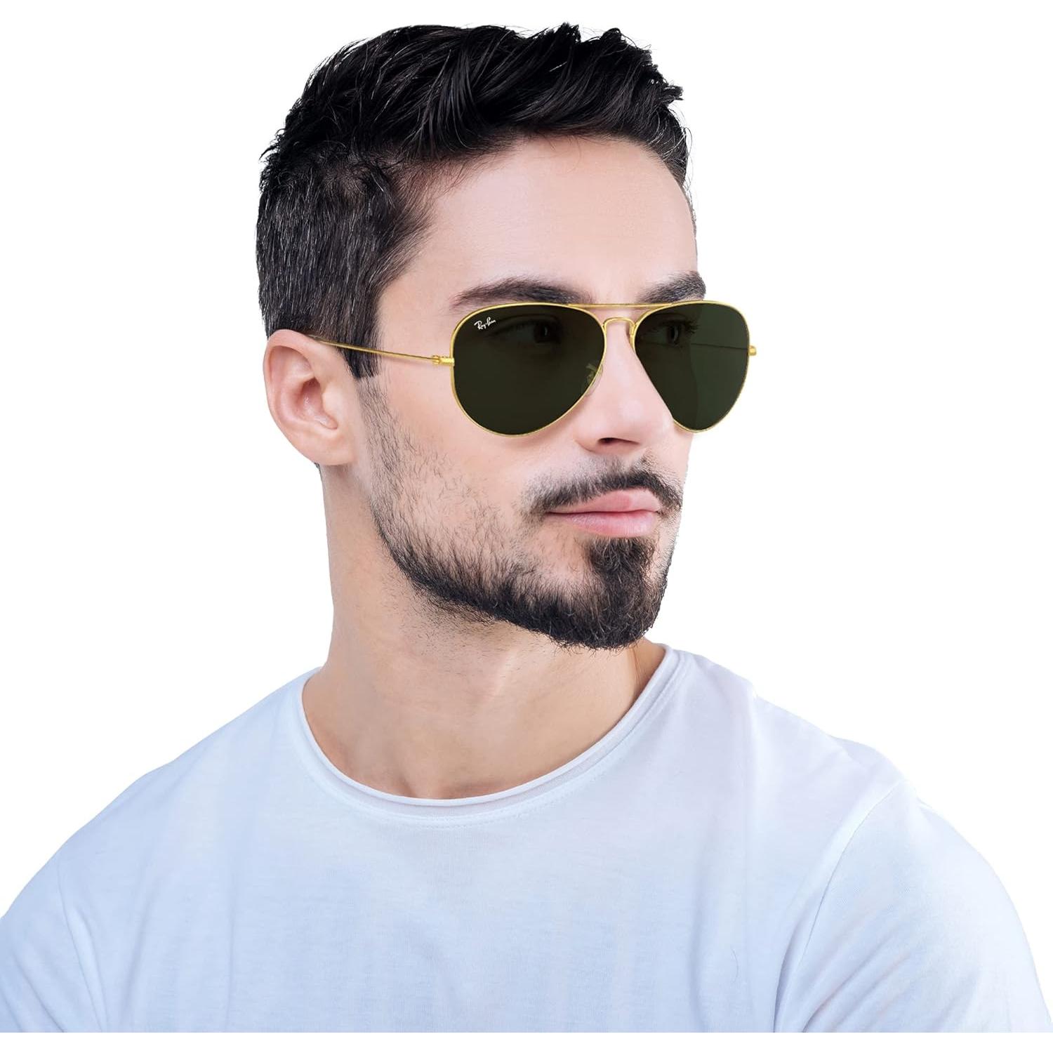 Gafas de sol Ray-Ban RB3025 Aviador 62mm Dorado G-15