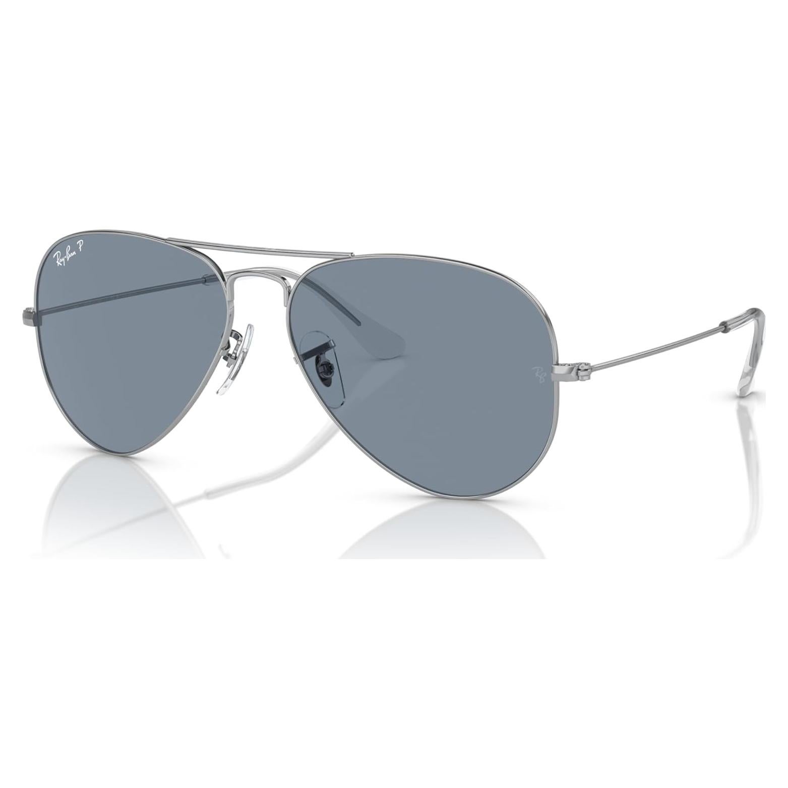 Gafas de sol Ray-Ban RB3025 Aviador Plata Polarizadas