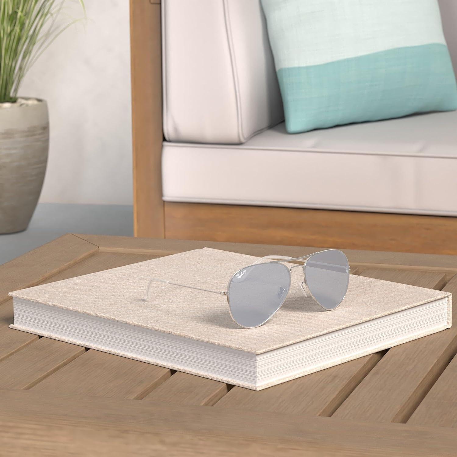 Gafas de sol Ray-Ban RB3025 Aviador Plata Polarizadas