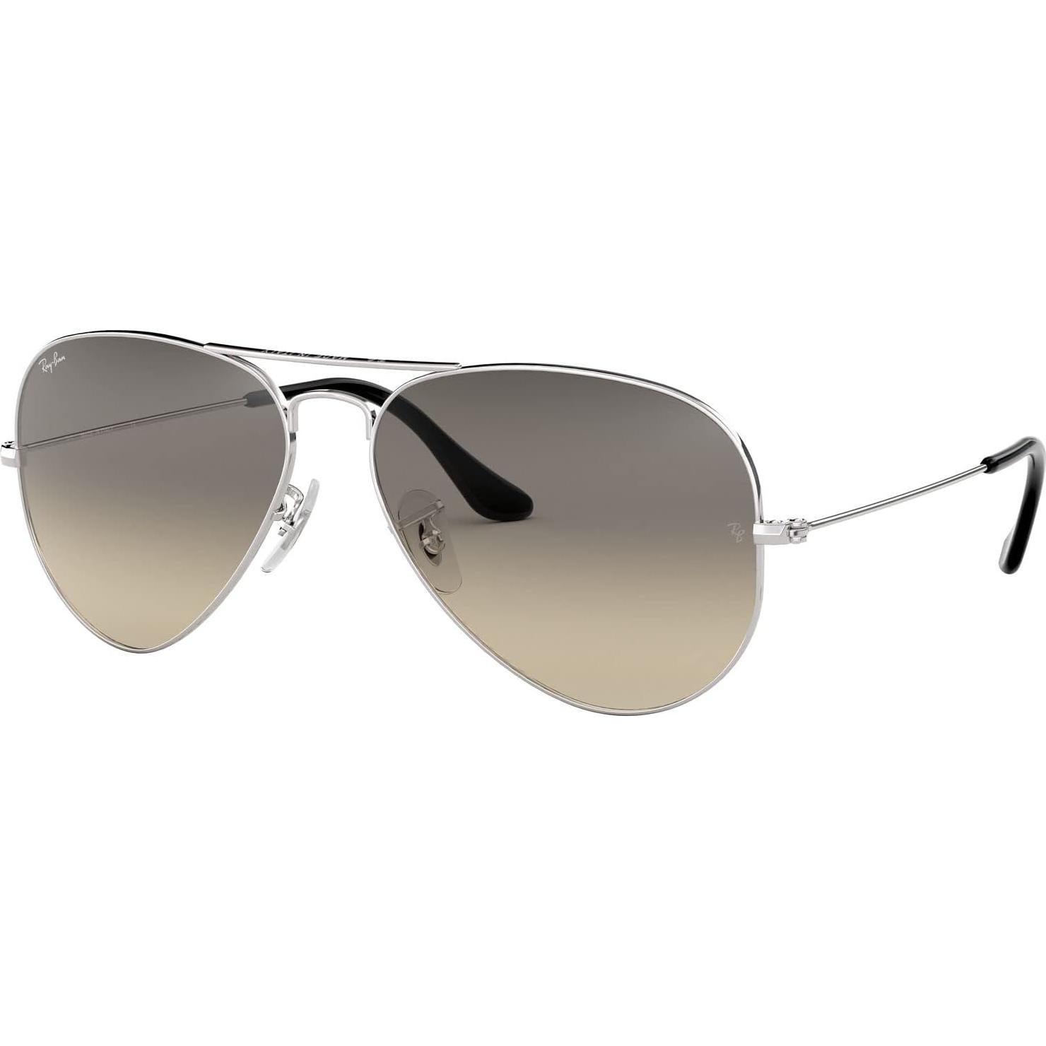 Gafas de sol Ray-Ban RB3025 Aviador 62mm Plata Degradado