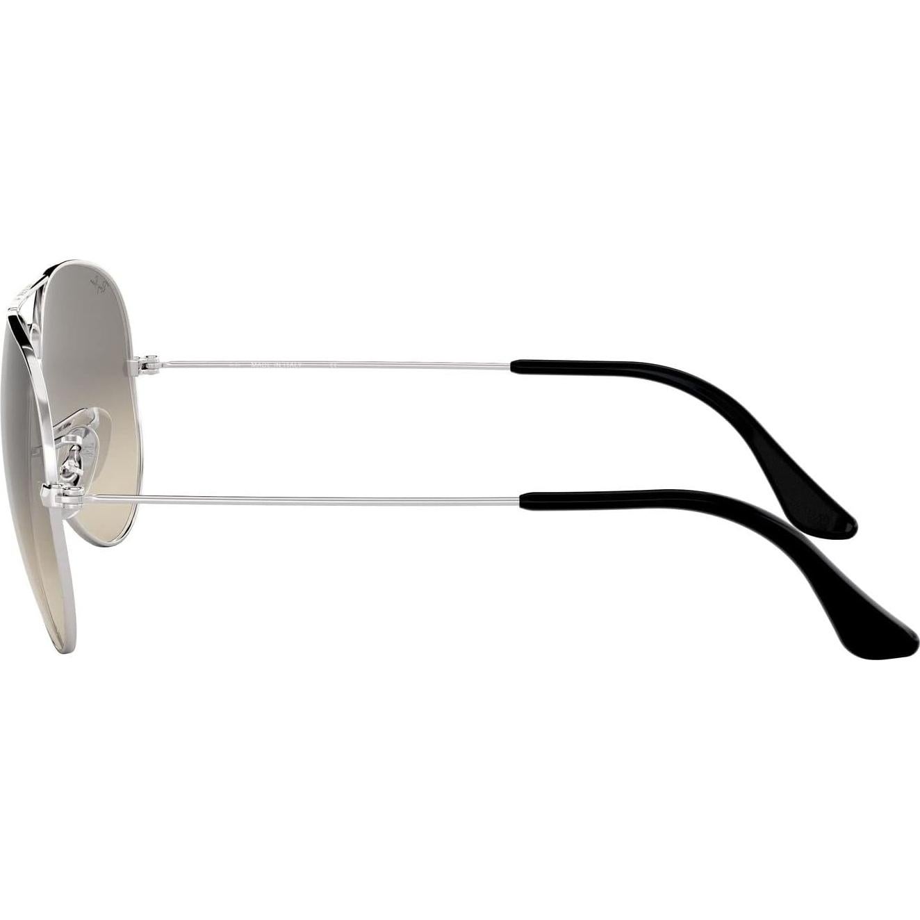 Gafas de sol Ray-Ban RB3025 Aviador 62mm Plata Degradado