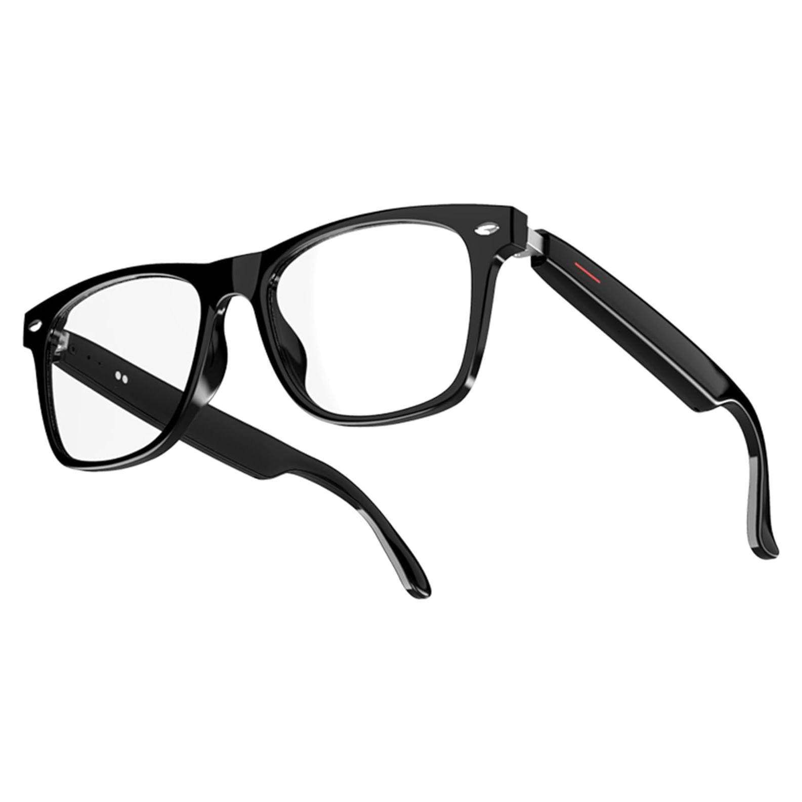 Gafas Bluetooth Meagtlva con Lentes Claras y Audio Abierto