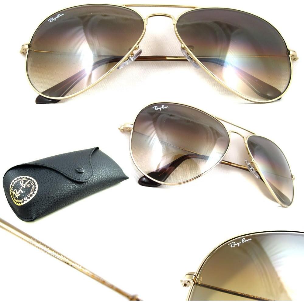 Gafas de sol Ray-Ban RB3025 Aviador 58mm Oro/Verde