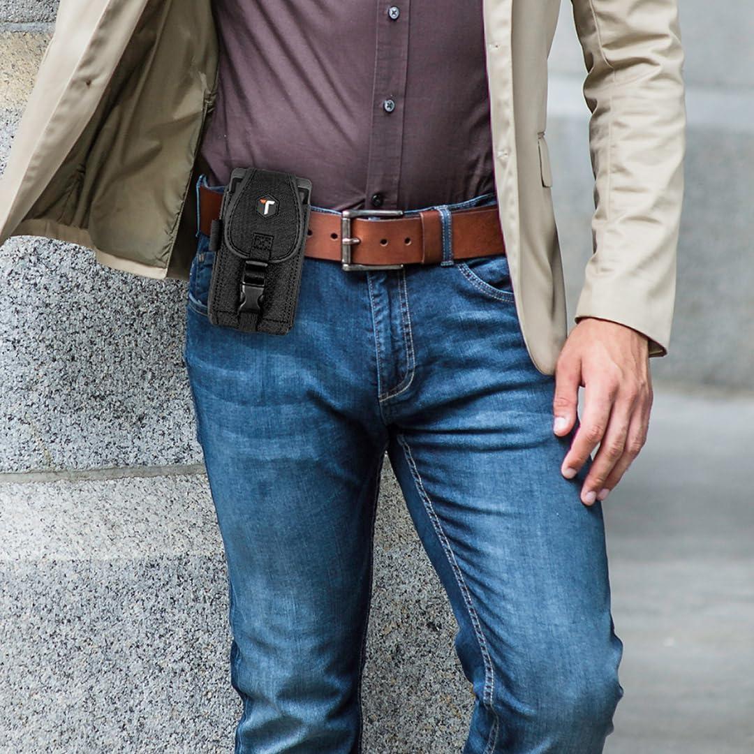 Funda Segura para Smartphone Mizco Tough Tested Rugged - Negro