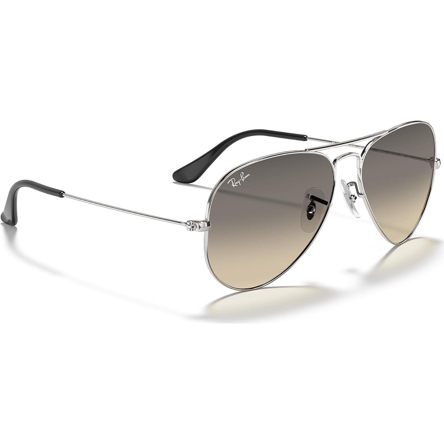 Gafas de sol Ray-Ban Aviador Plata 58mm No Polarizado