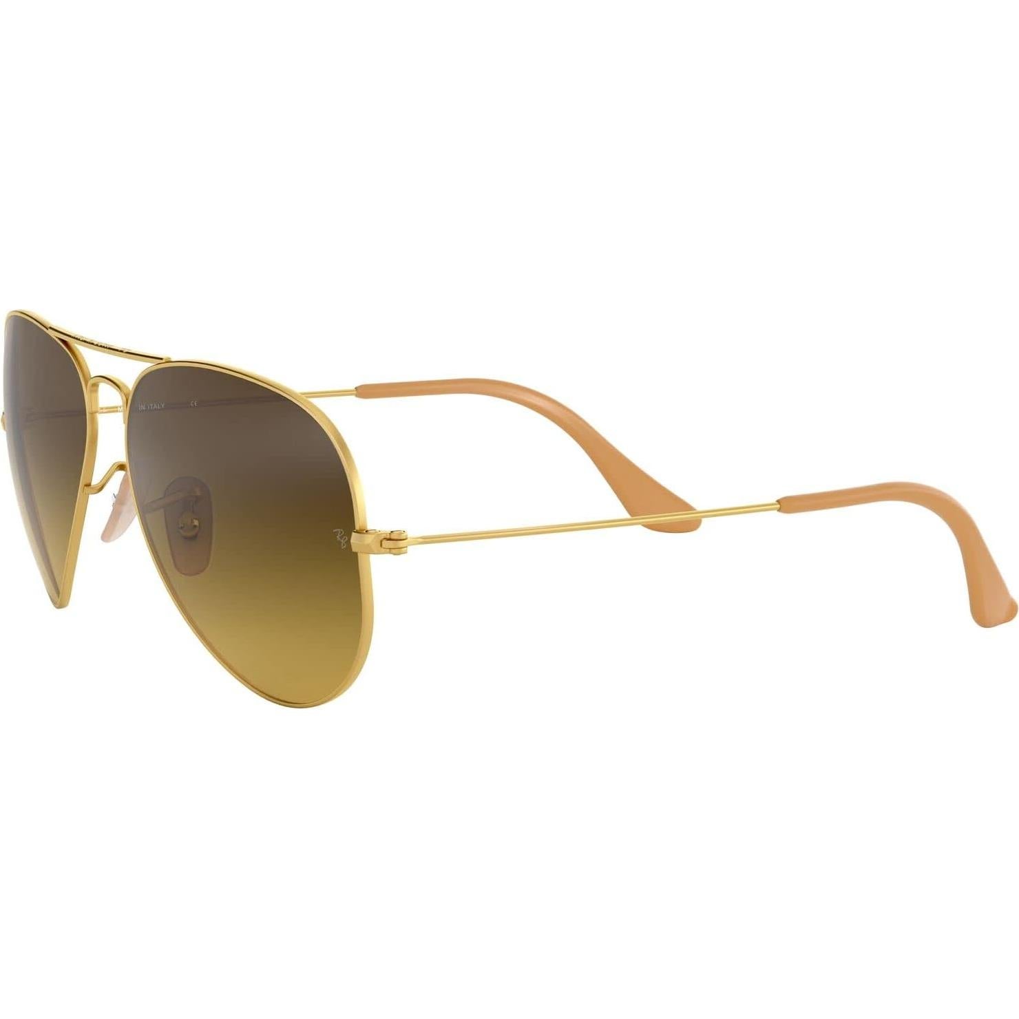 Gafas de sol Ray-Ban Aviador RB3025 55mm Dorado Mate