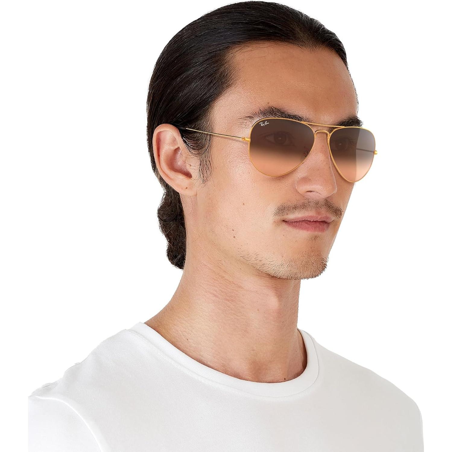 Gafas de sol Ray-Ban RB3025 Aviador 55mm Bronce Claro