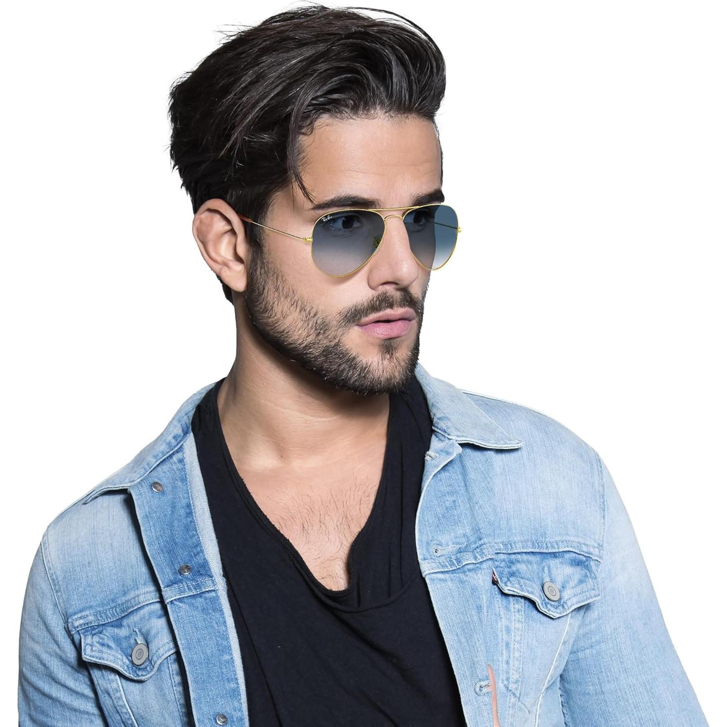 Gafas de sol Ray-Ban Aviador RB3025 55mm Oro/Degradado