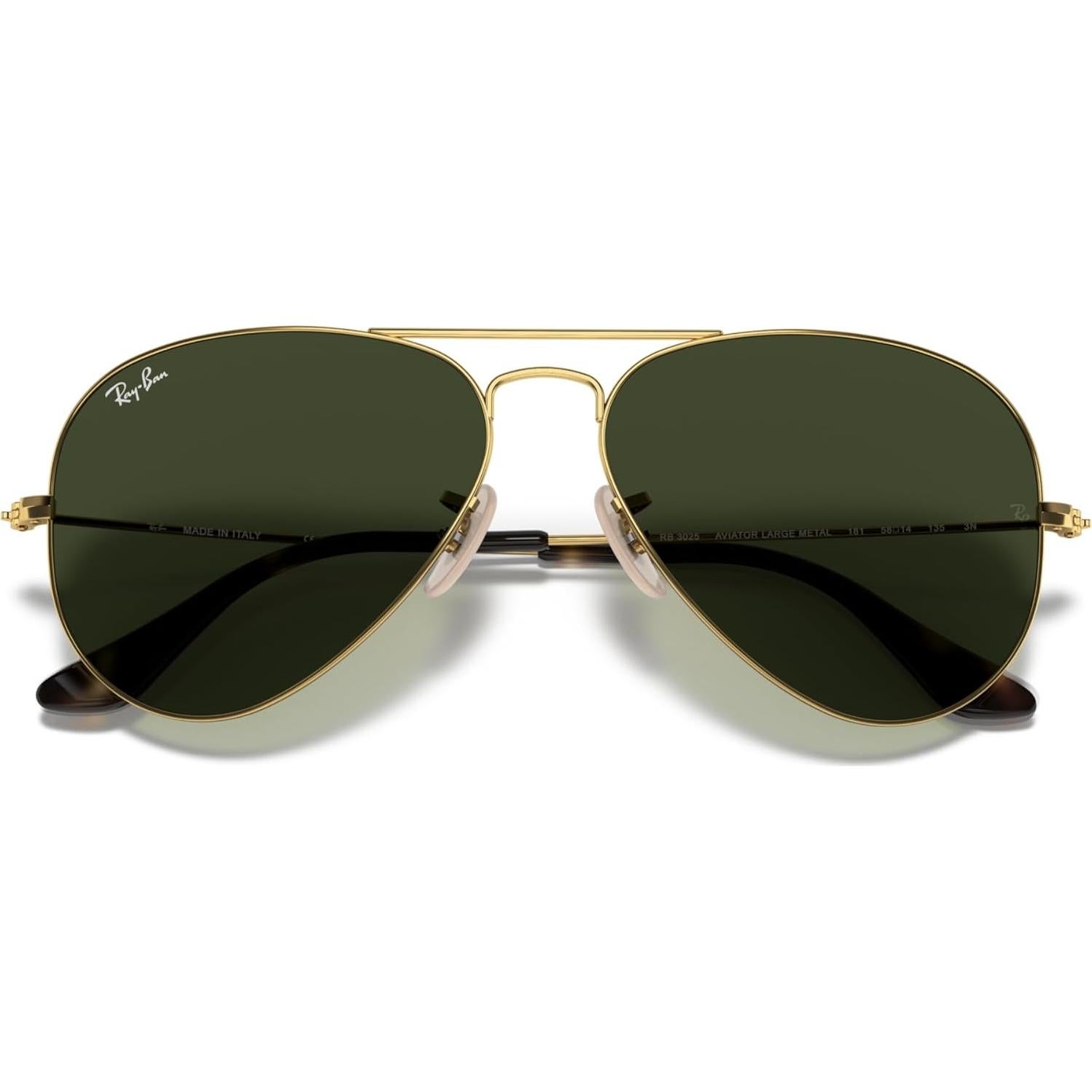 Gafas de sol Ray-Ban RB3025 Aviador 58mm Oro Negro