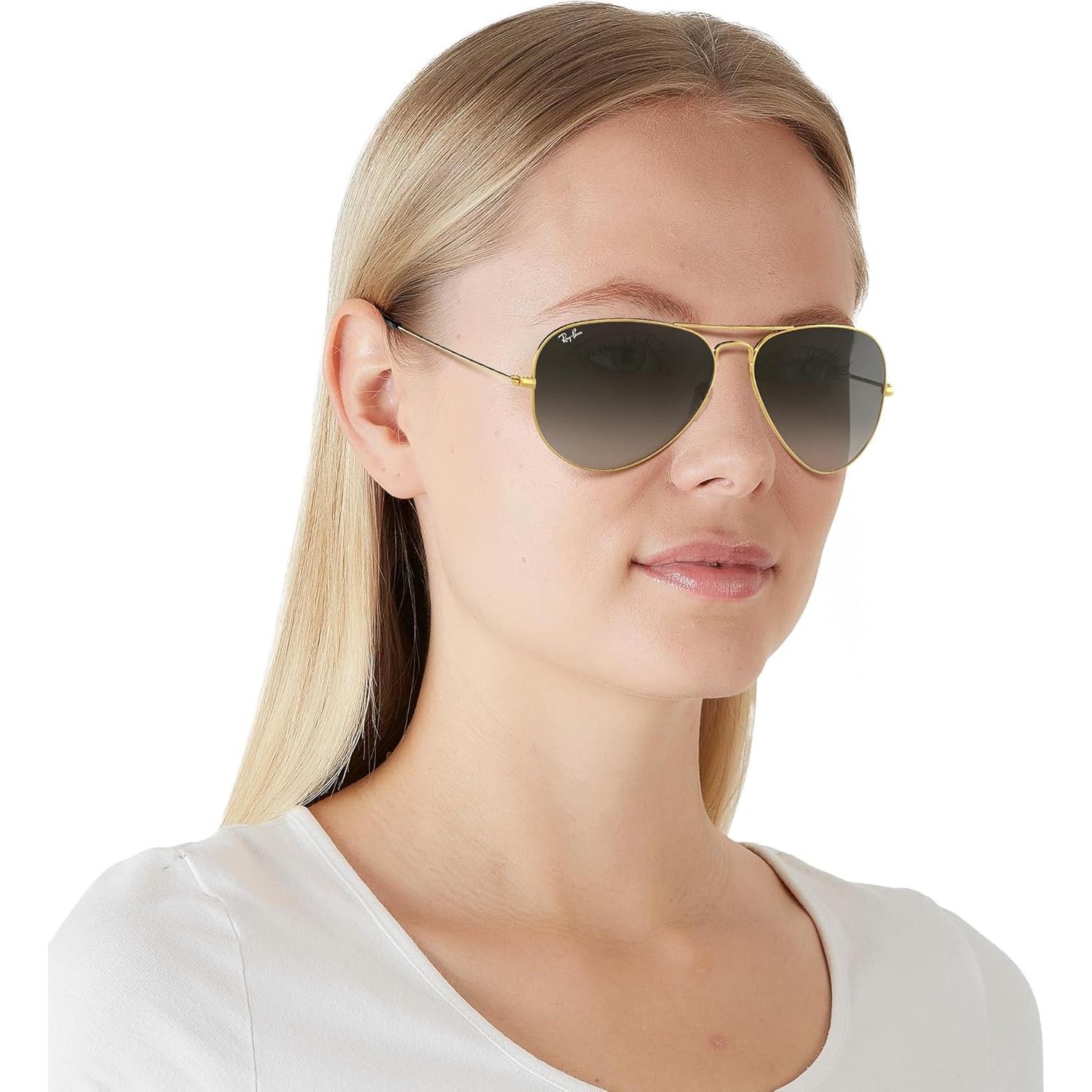 Gafas de sol Ray-Ban RB3025 Aviador 58mm Dorado/Gris