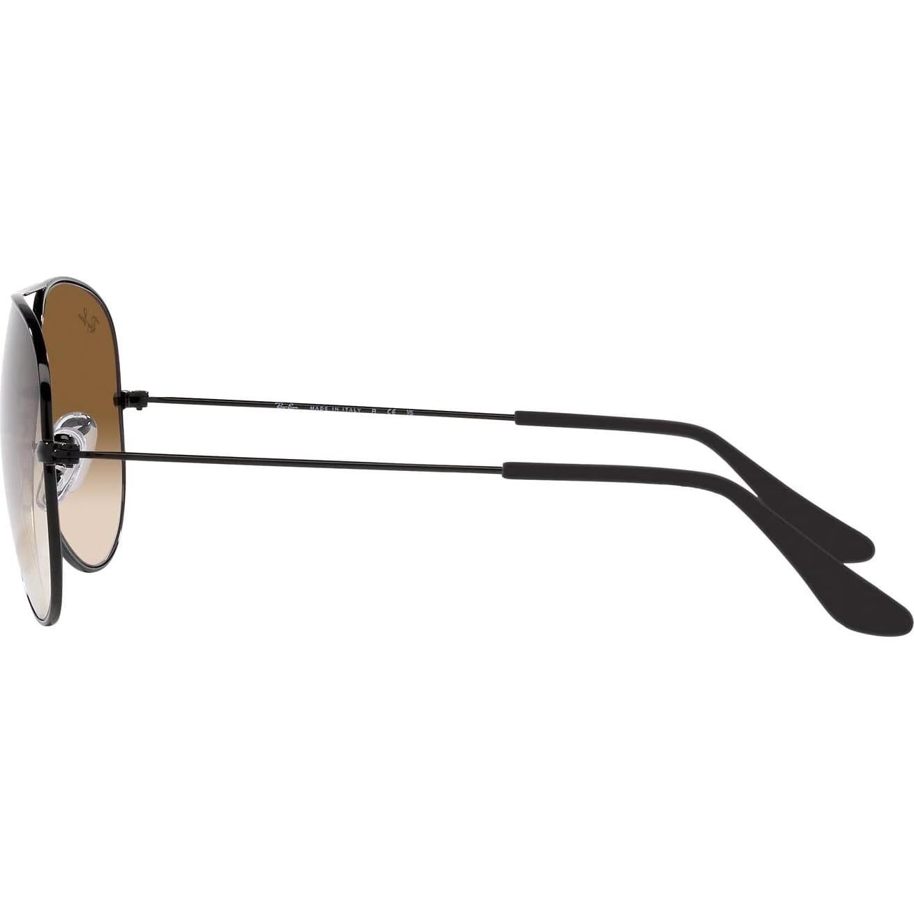 Gafas de Sol Ray-Ban Aviador RB3025 Negro Marrón 55mm