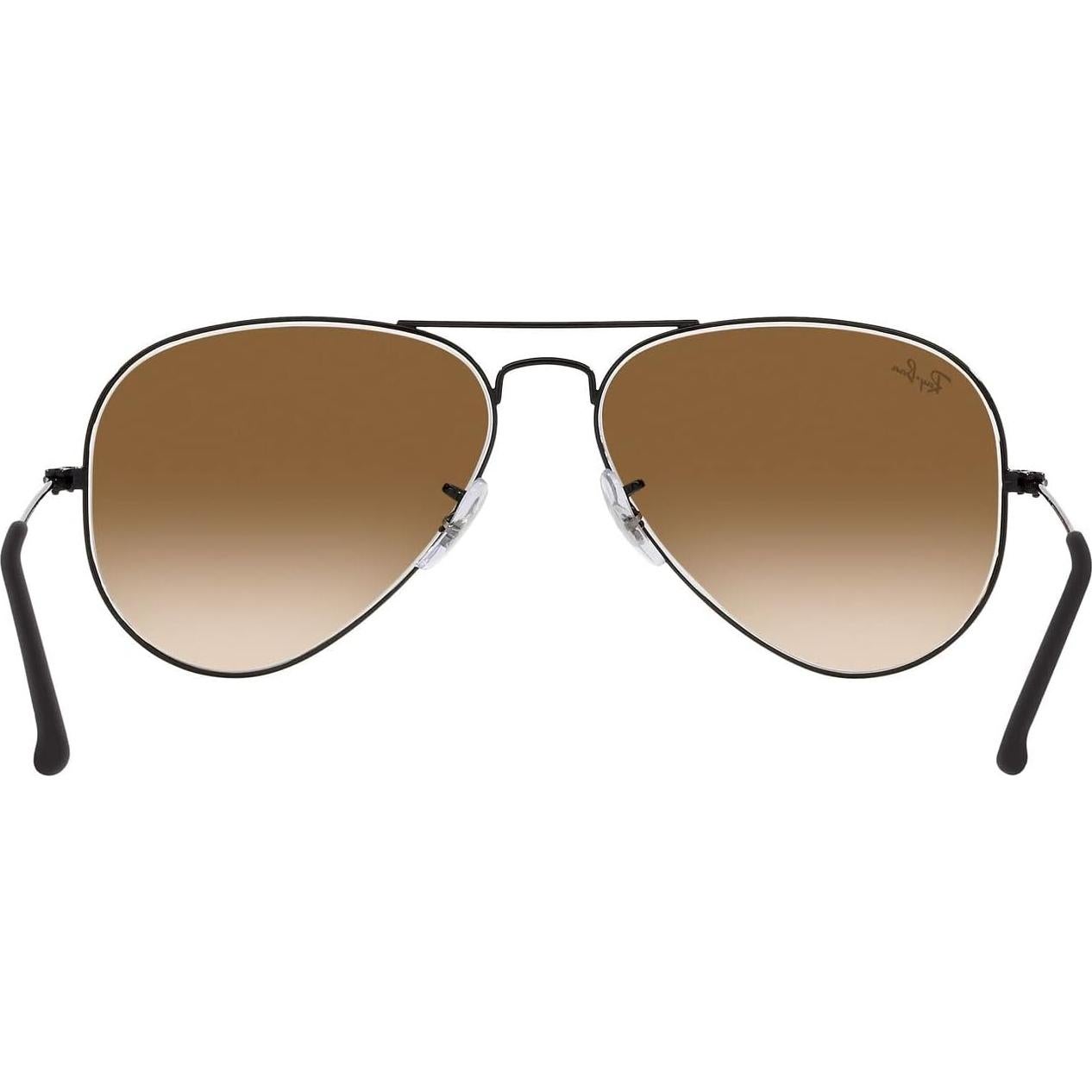 Gafas de Sol Ray-Ban Aviador RB3025 Negro Marrón 55mm