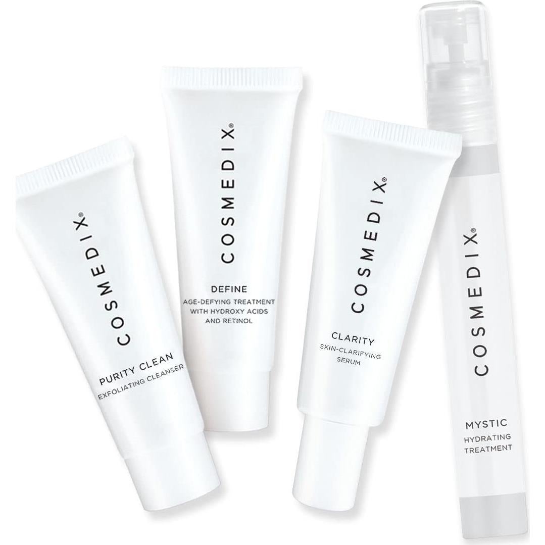 COSMEDIX Kit de Inicio 4 Piezas para Todos los Tipos de Piel