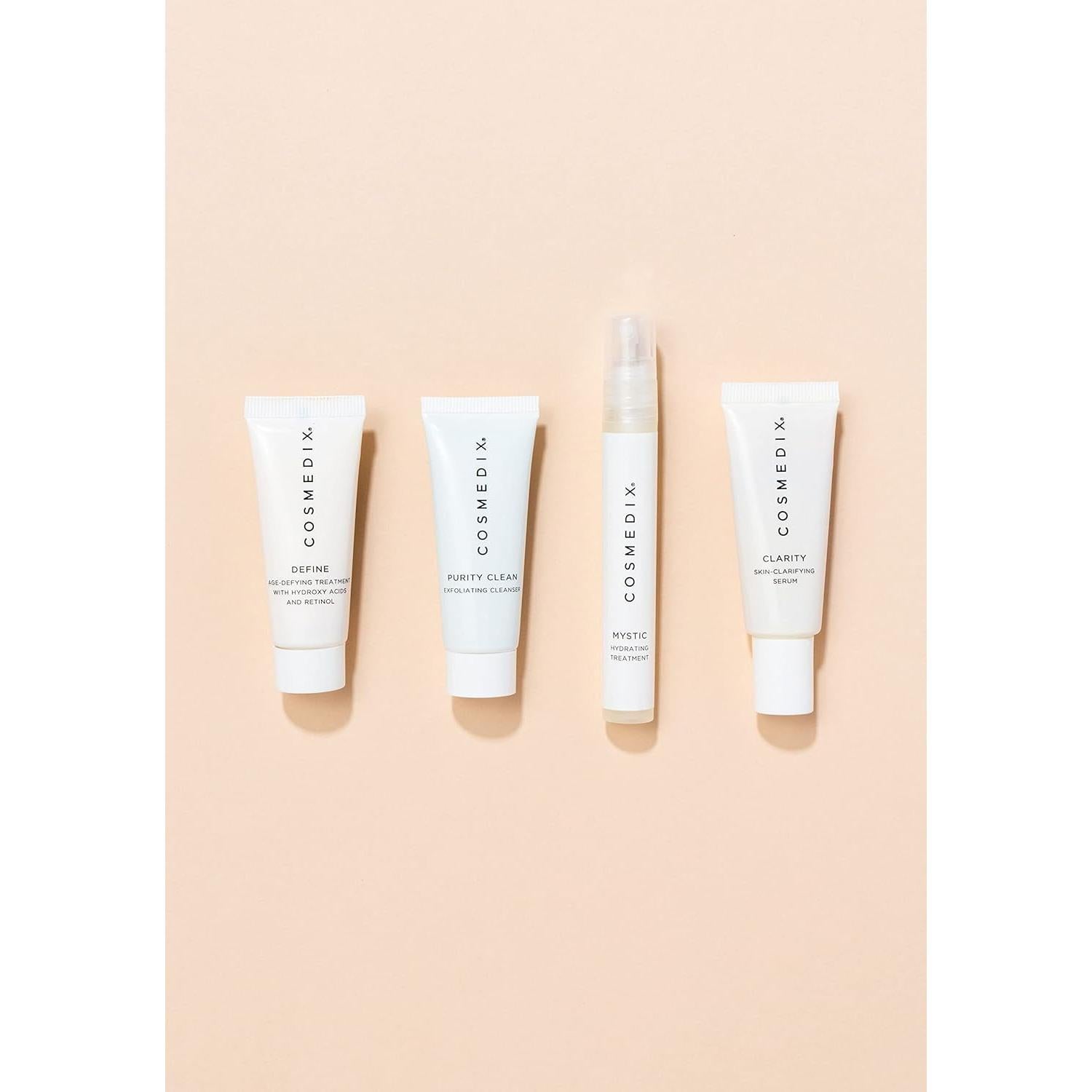 COSMEDIX Kit de Inicio 4 Piezas para Todos los Tipos de Piel