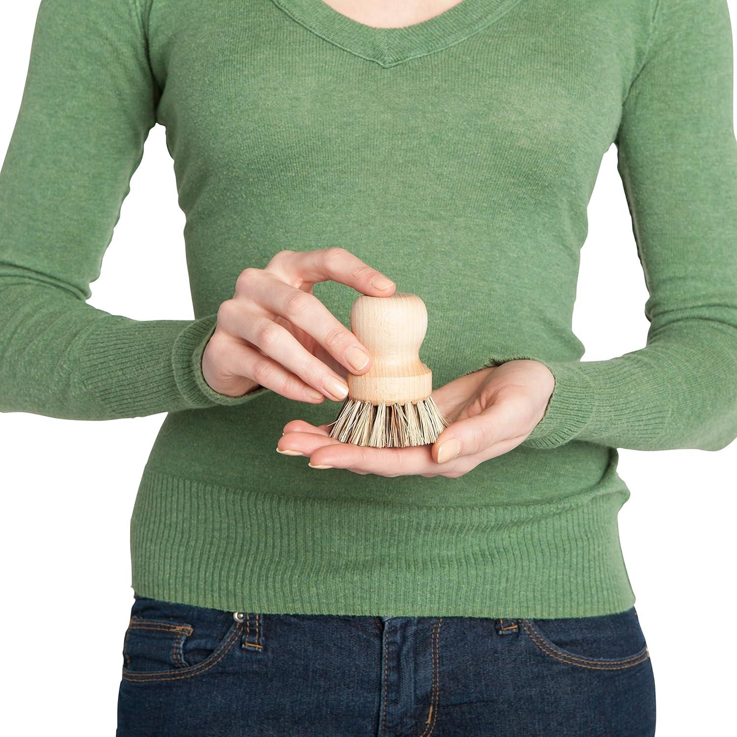 Cepillo de Fregar Redecker de Fibra Natural - Juego de 2