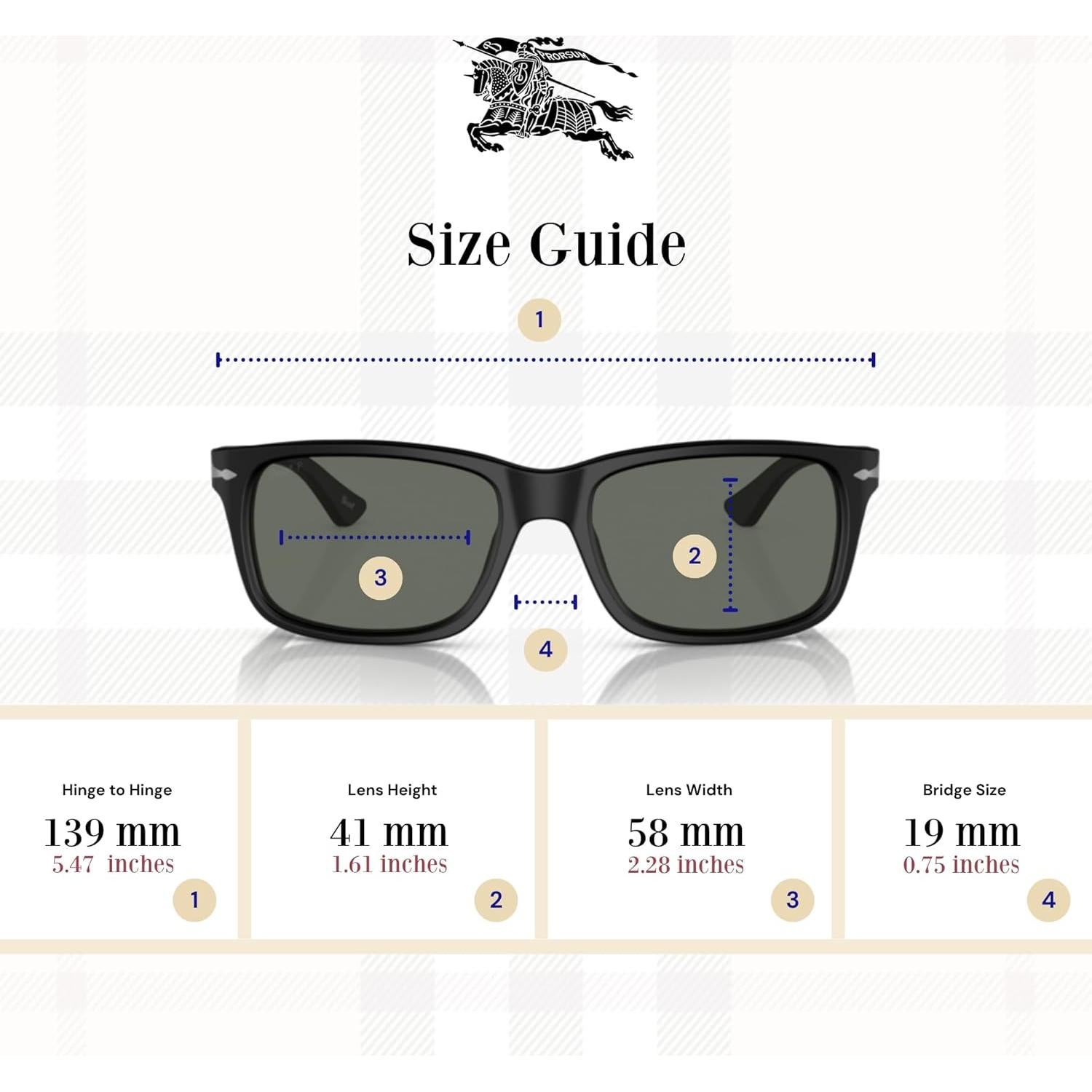 Gafas de sol Persol PO3048S para hombres con kit iWear