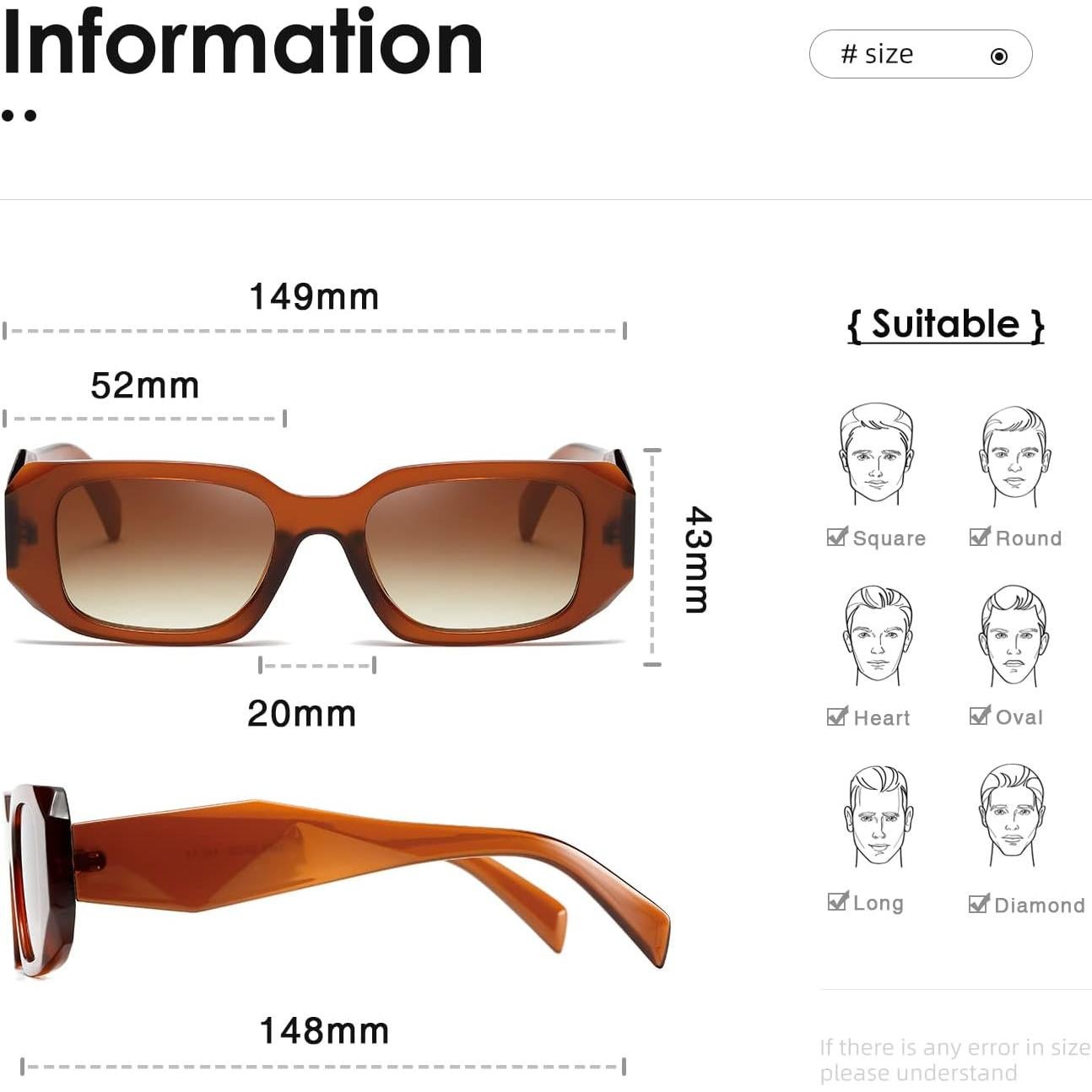 Gafas de sol retro KIMORN para hombres y mujeres UV400