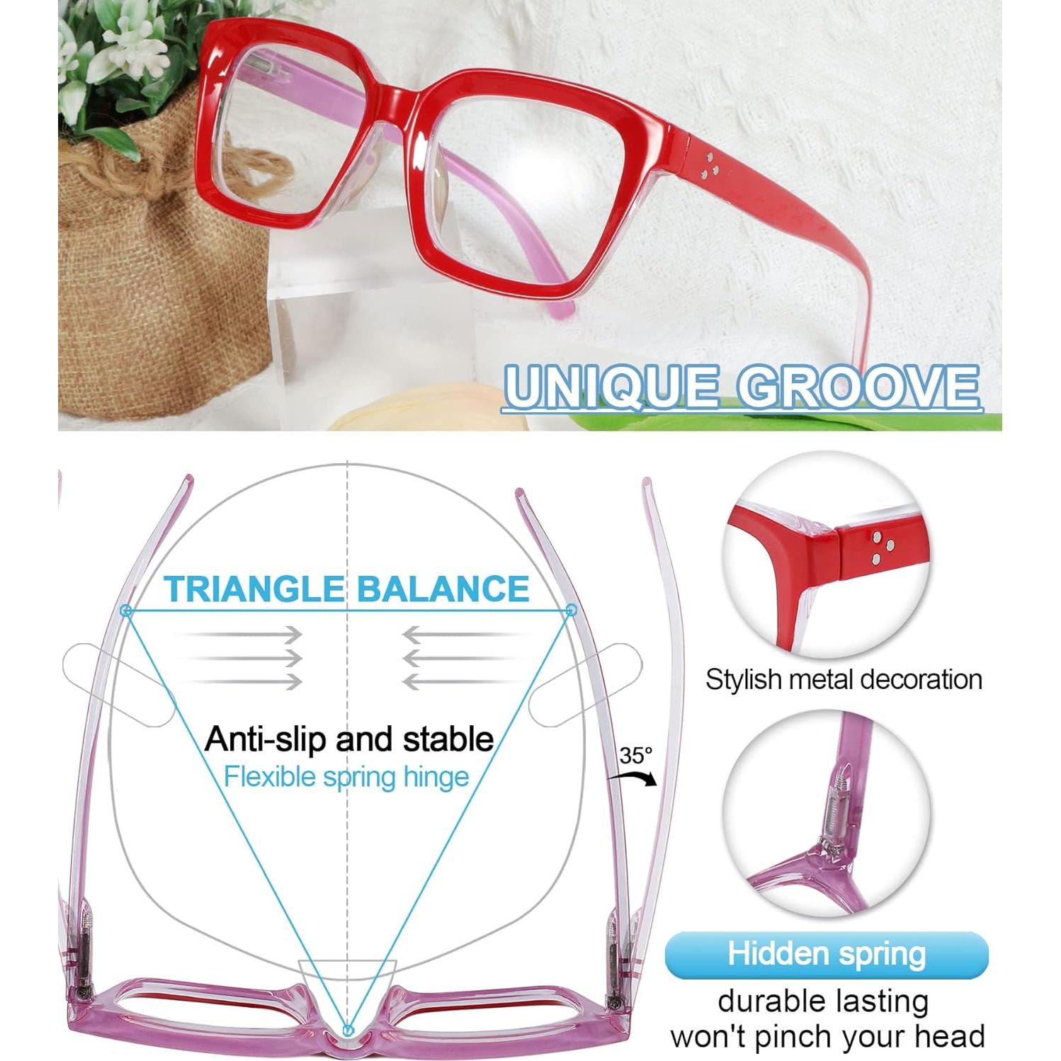 Gafas de Lectura MARE AZZURO Cuadradas Retro 2.0 Mujeres