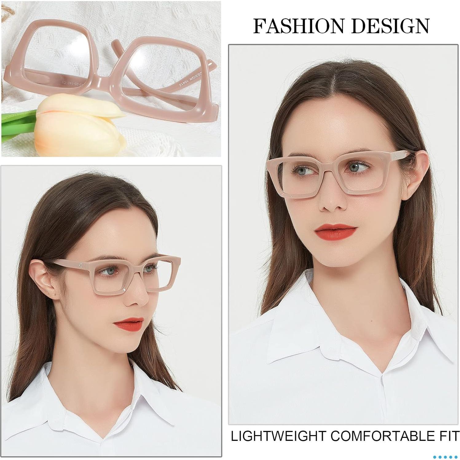 Gafas de Lectura MARE AZZURO Cuadradas Oversized 1.00-6.00