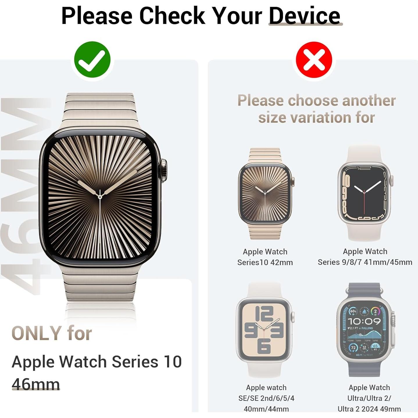 Funda Protectora Tensea para Apple Watch 46mm/42mm/40mm