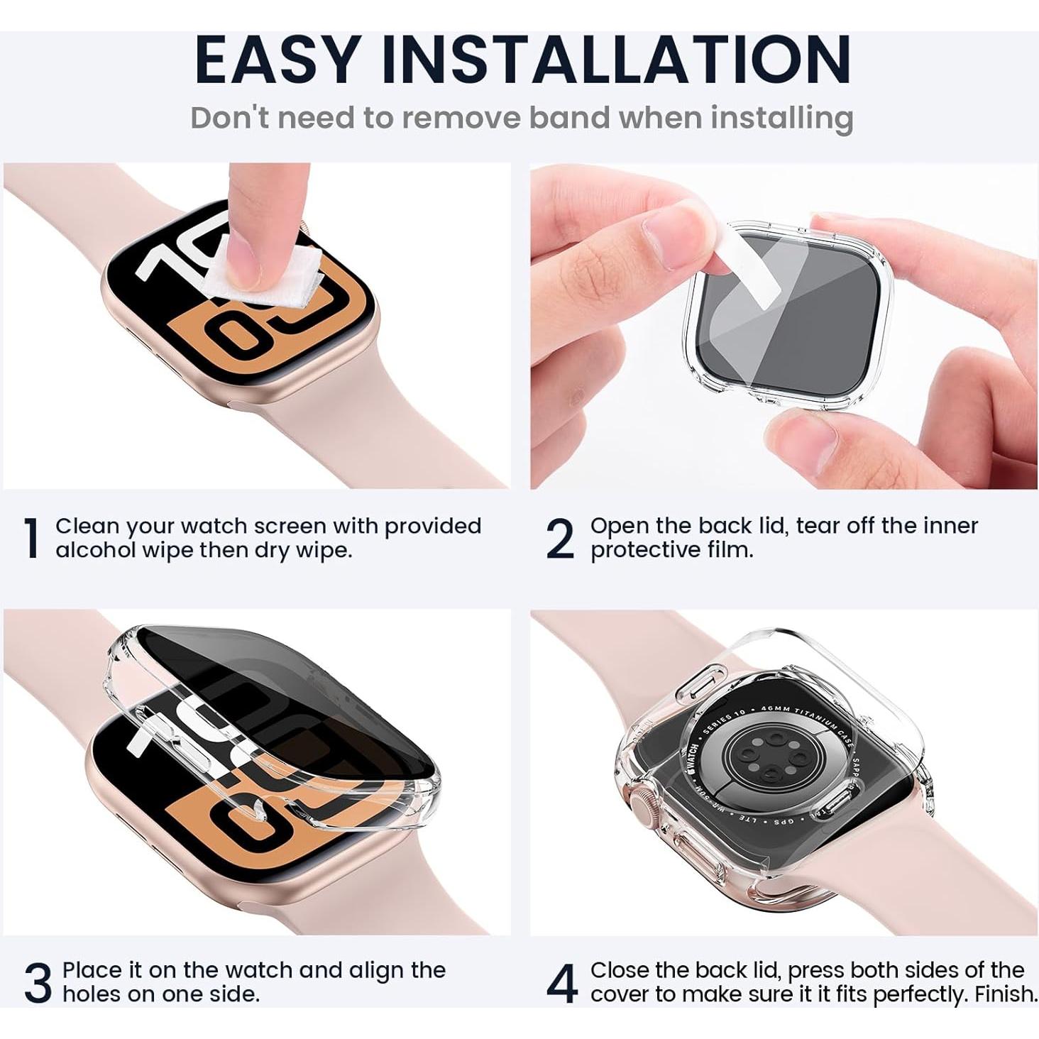 Funda Protectora Tensea para Apple Watch 46mm/42mm/40mm