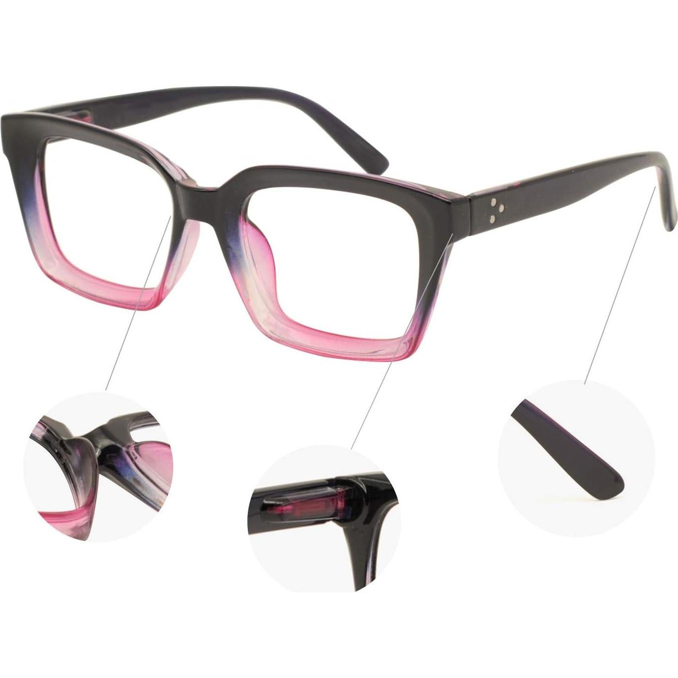 Gafas de Lectura MARE AZZURO para Mujeres 2.0x Púrpura