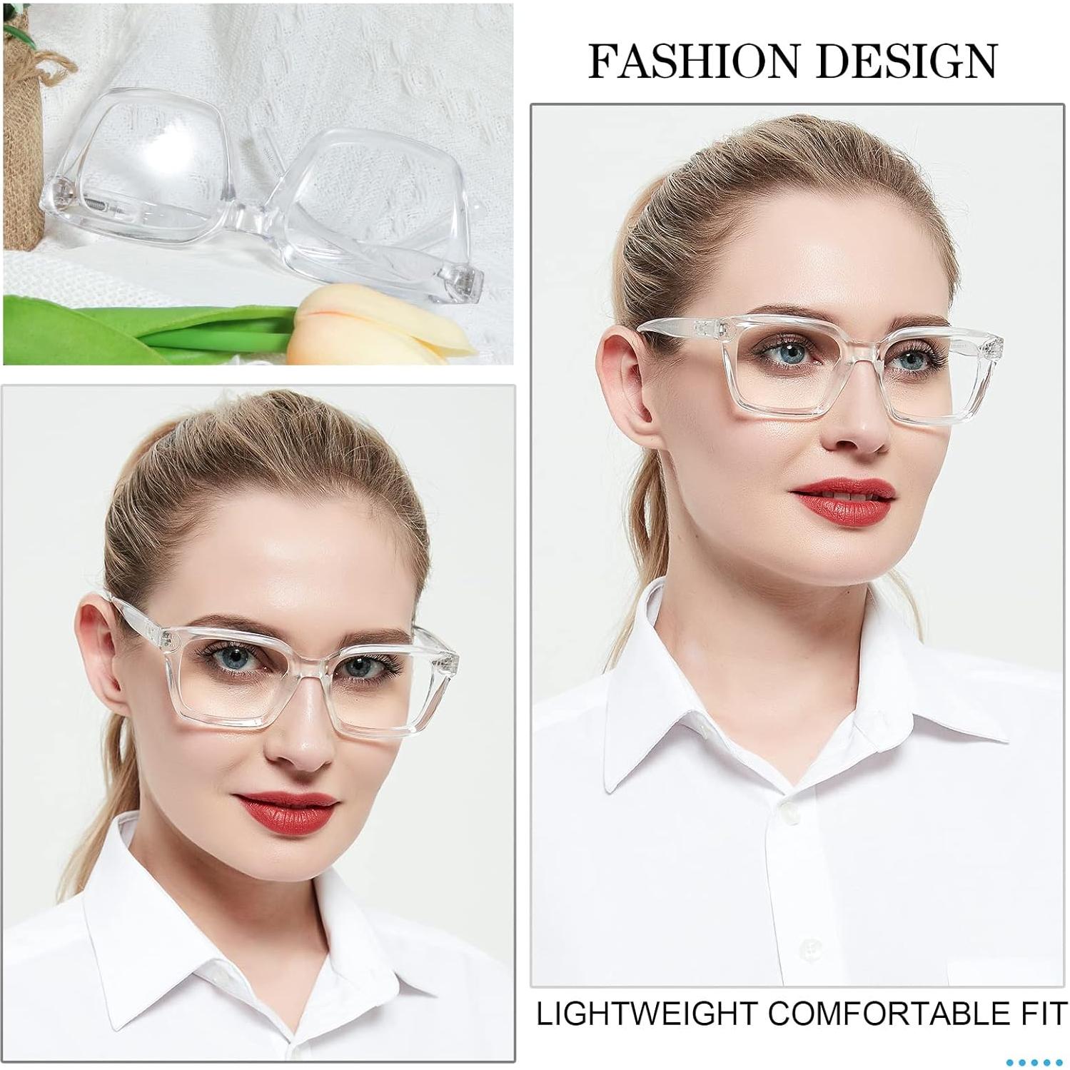 Gafas de Lectura MARE AZZURO Cuadradas 2.75 para Mujeres