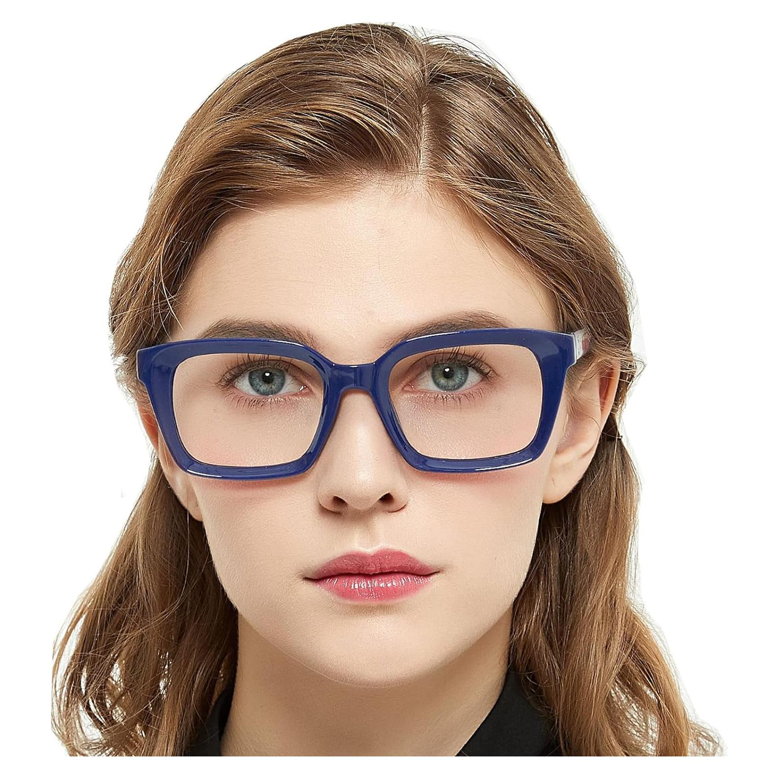 Gafas de Lectura Retro Cuadradas MARE AZZURO 2.0 Mujeres