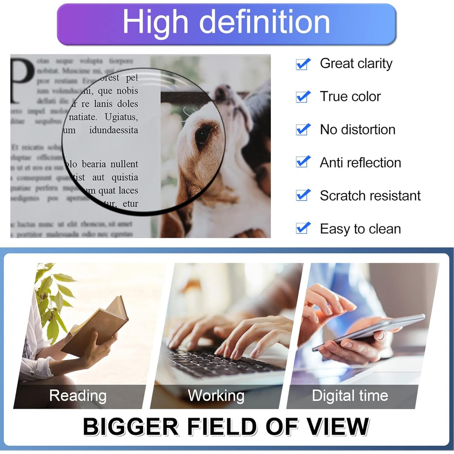 Gafas de Lectura MARE AZZURO Cuadradas Retro 2.25x