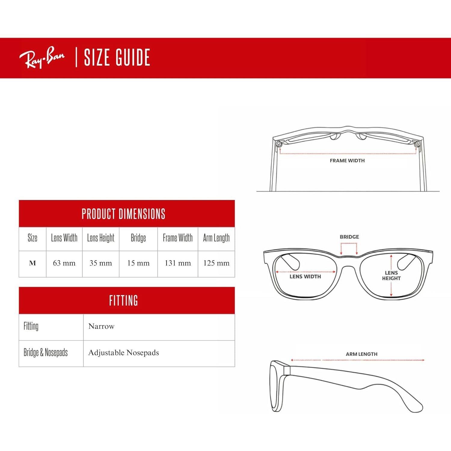 Gafas de sol Ray-Ban RB3183 negras con kit de cuidado