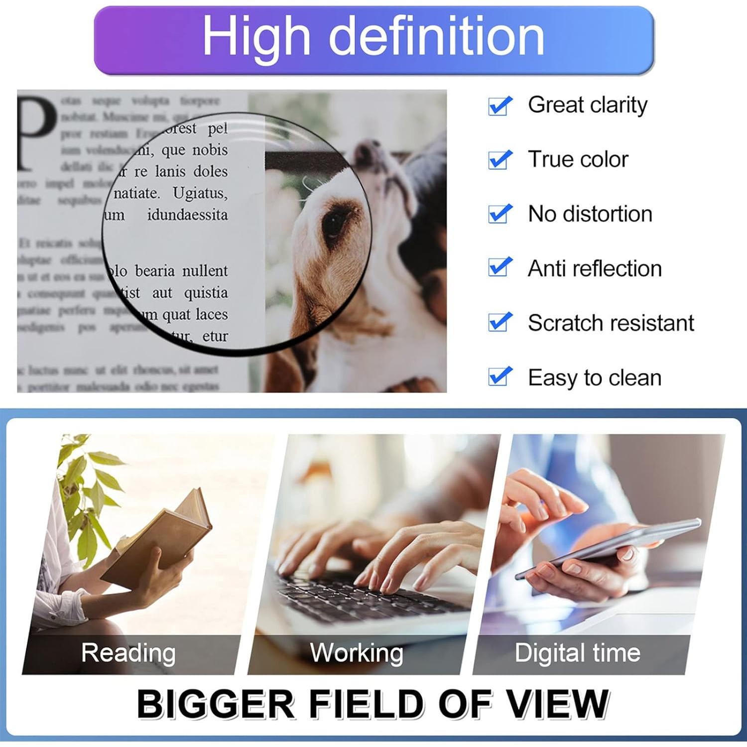 Gafas de Lectura MARE AZZURO Cuadradas Retro 6.00 Café