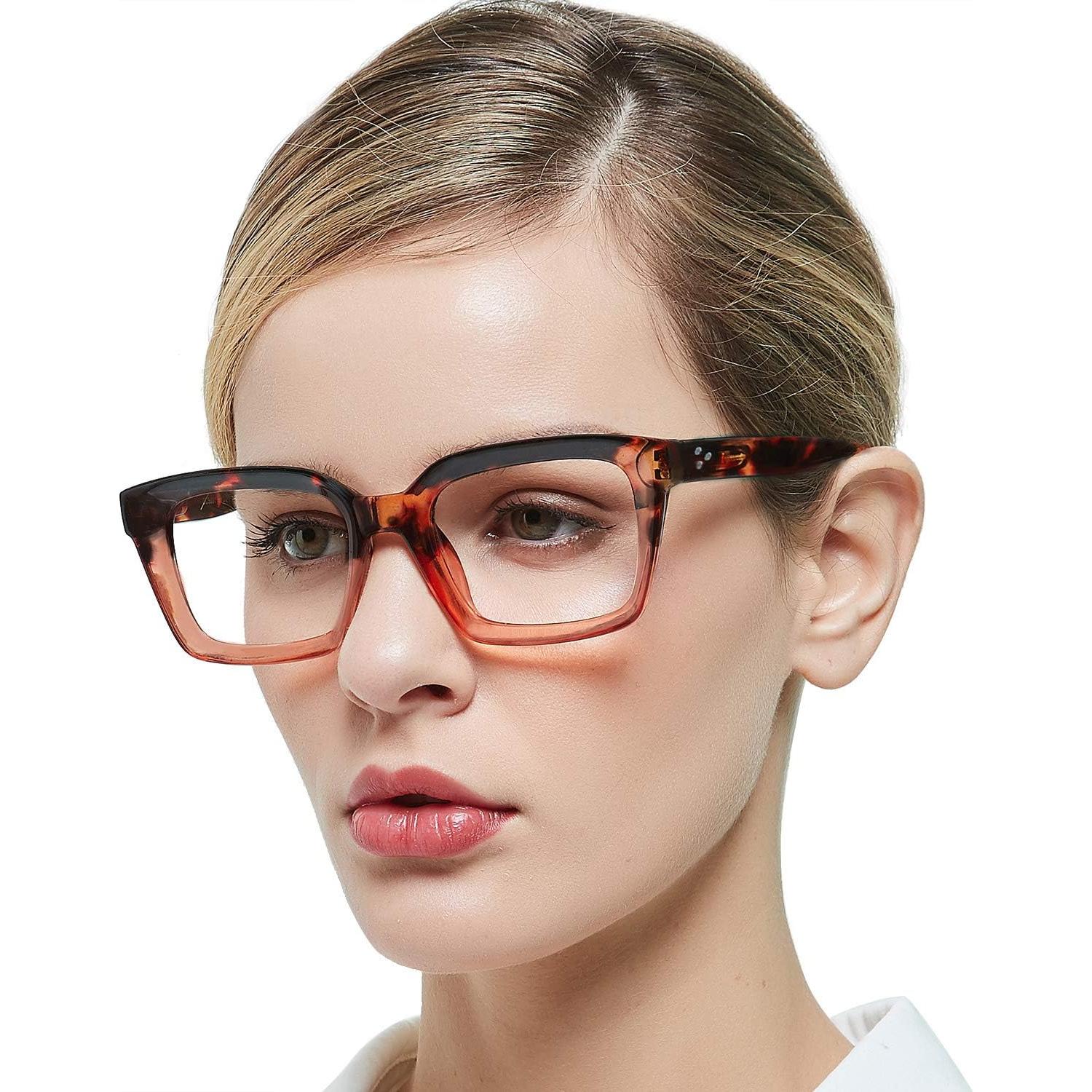Gafas de Lectura MARE AZZURO 2.75x Lentes HD para Mujeres