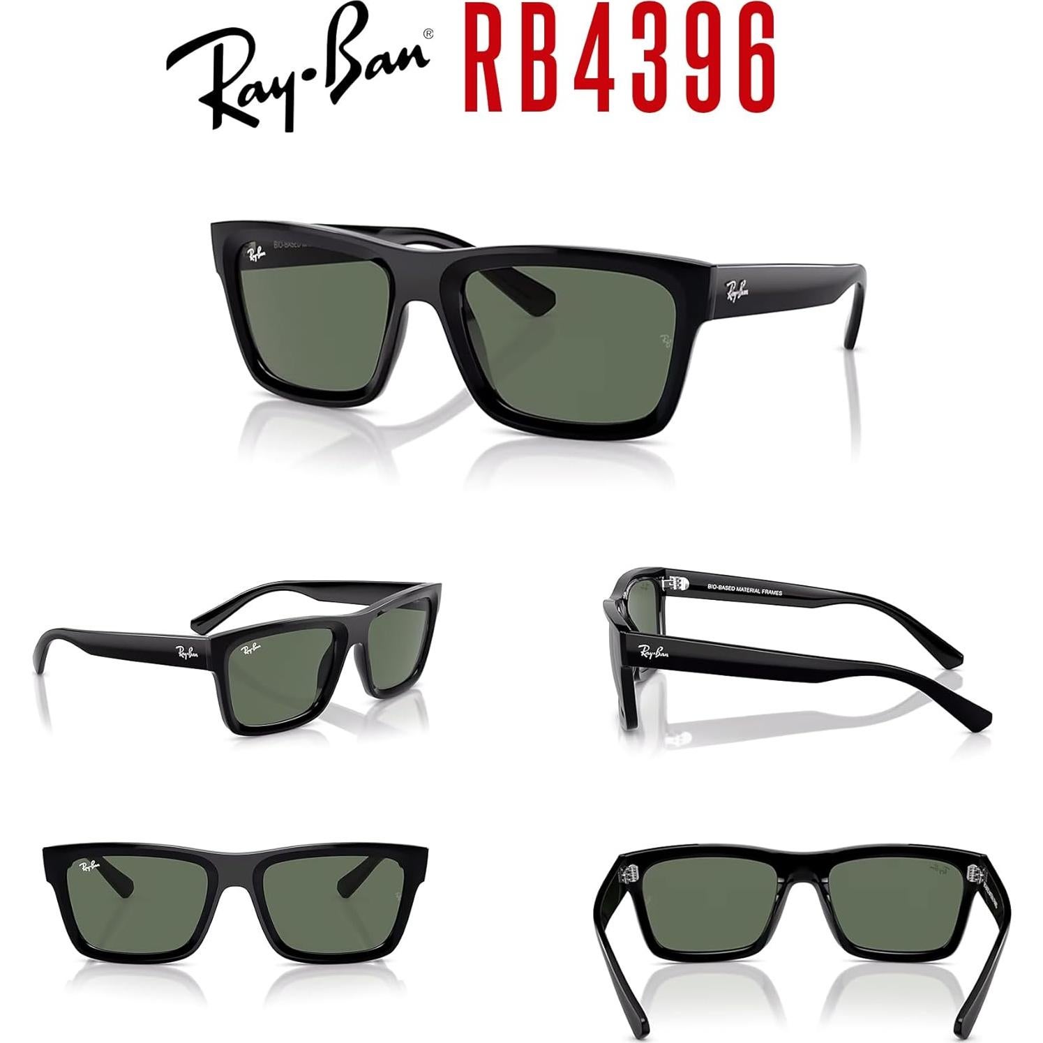 Gafas Ray-Ban RB4396 Warren Rectangulares Unisex 54mm