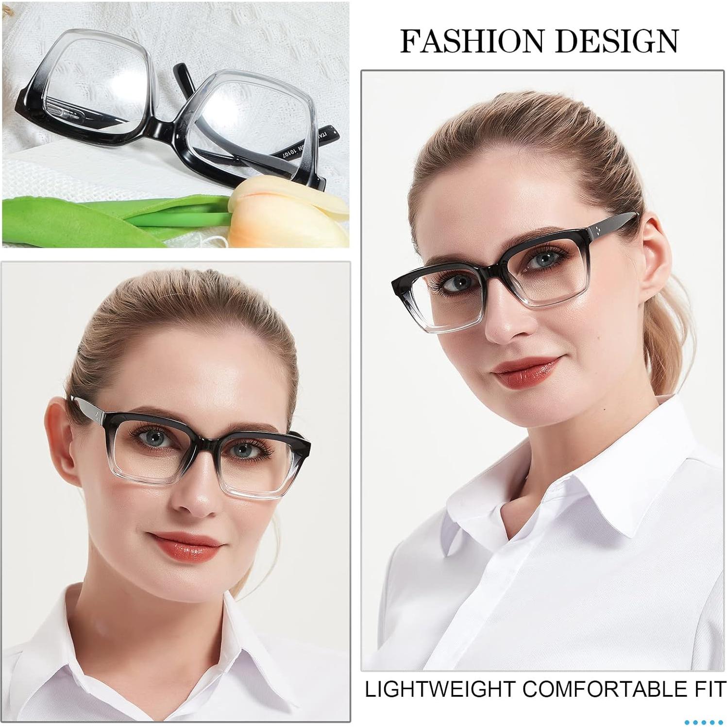 Gafas de Lectura MARE AZZURO Cuadradas Oversized 1.0x