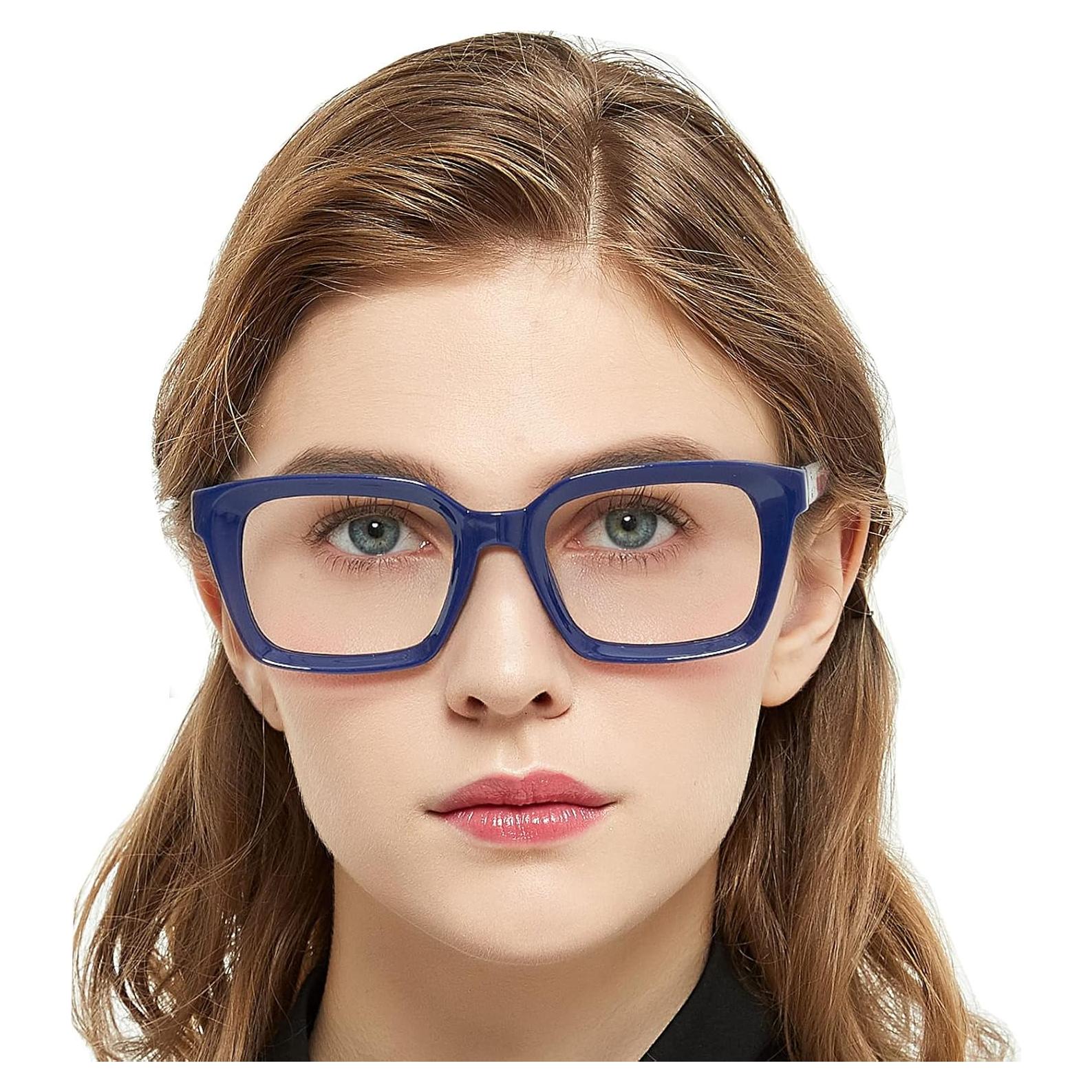 Gafas de Lectura Oversized MARE AZZURO 1.0 Cuadradas Mujeres