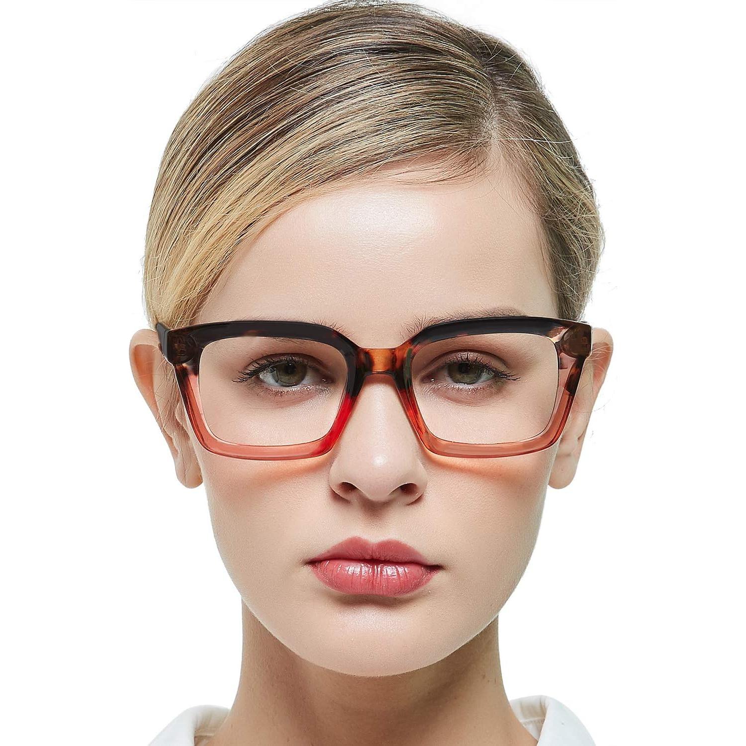 Gafas de Lectura MARE AZZURO para Mujeres 1.0x Naranja