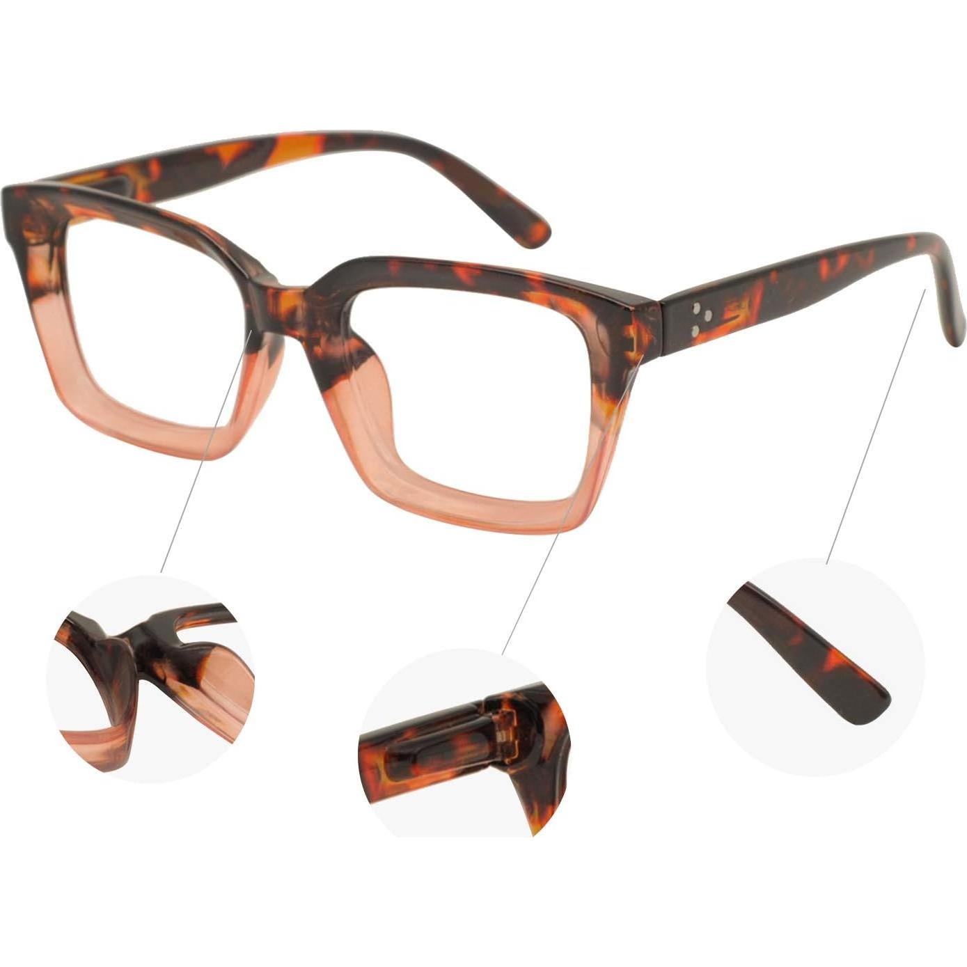 Gafas de Lectura MARE AZZURO para Mujeres 2.25x Color Demi