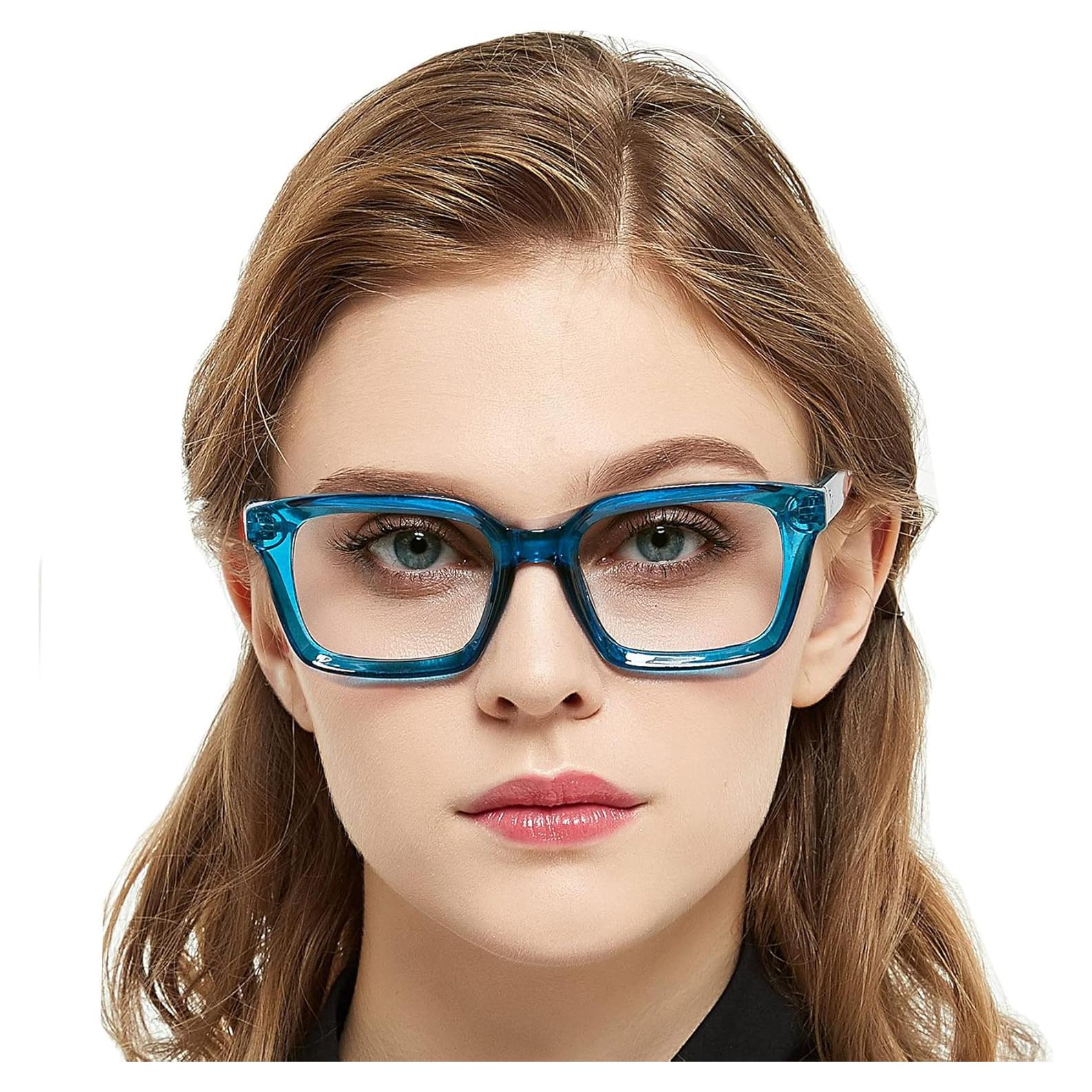 Gafas de Lectura Oversized MARE AZZURO 3.5x Cuadradas