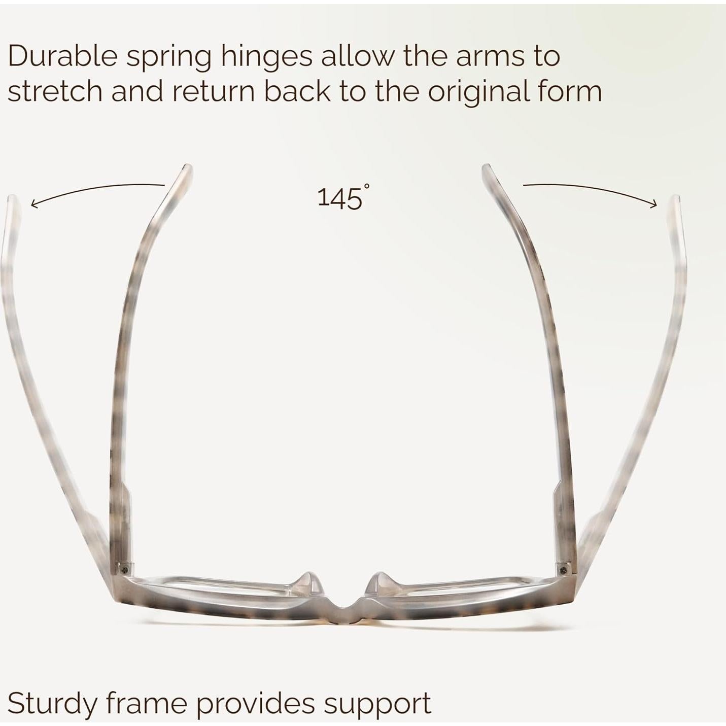 Gafas de Lectura Miyya Estilo Oprah UV400 4x Antirreflectantes