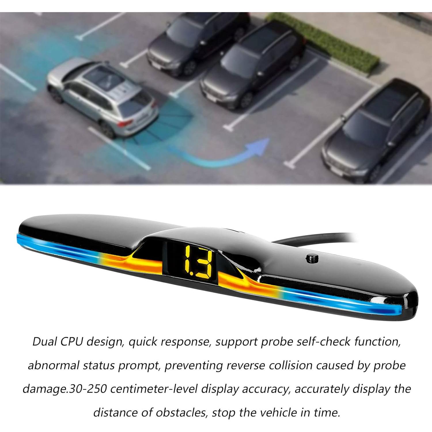 Sistema de Sensores de Estacionamiento Sunydog 4 Sensores LED